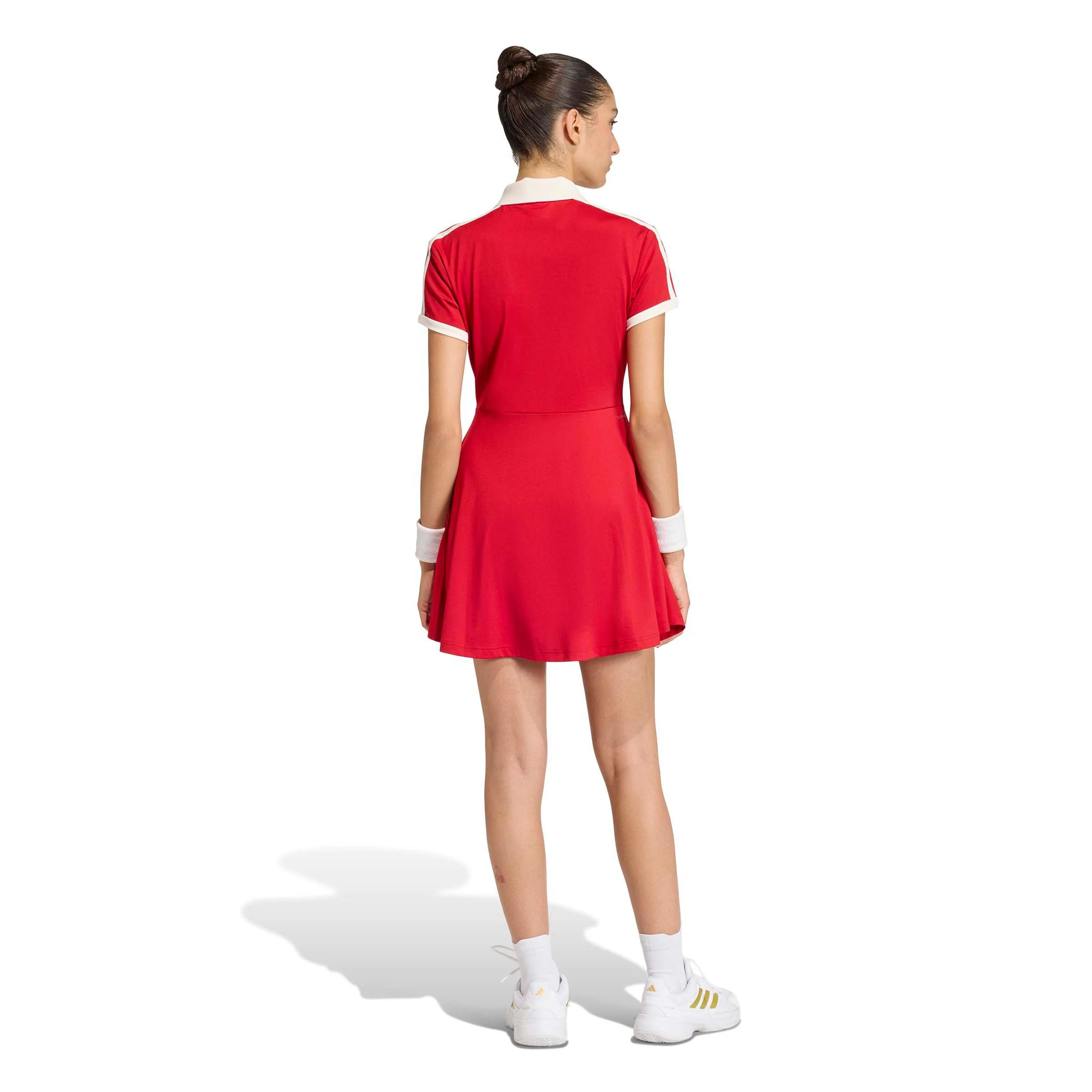 Classics Robe Femmes - rouge, beige - Image 4