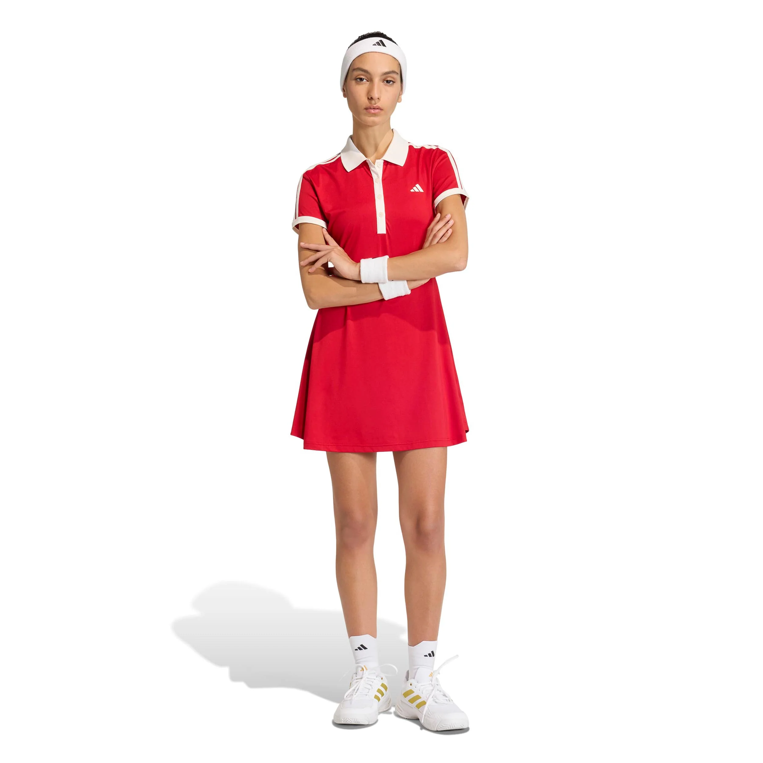 Classics Robe Femmes - rouge, beige - Image 5