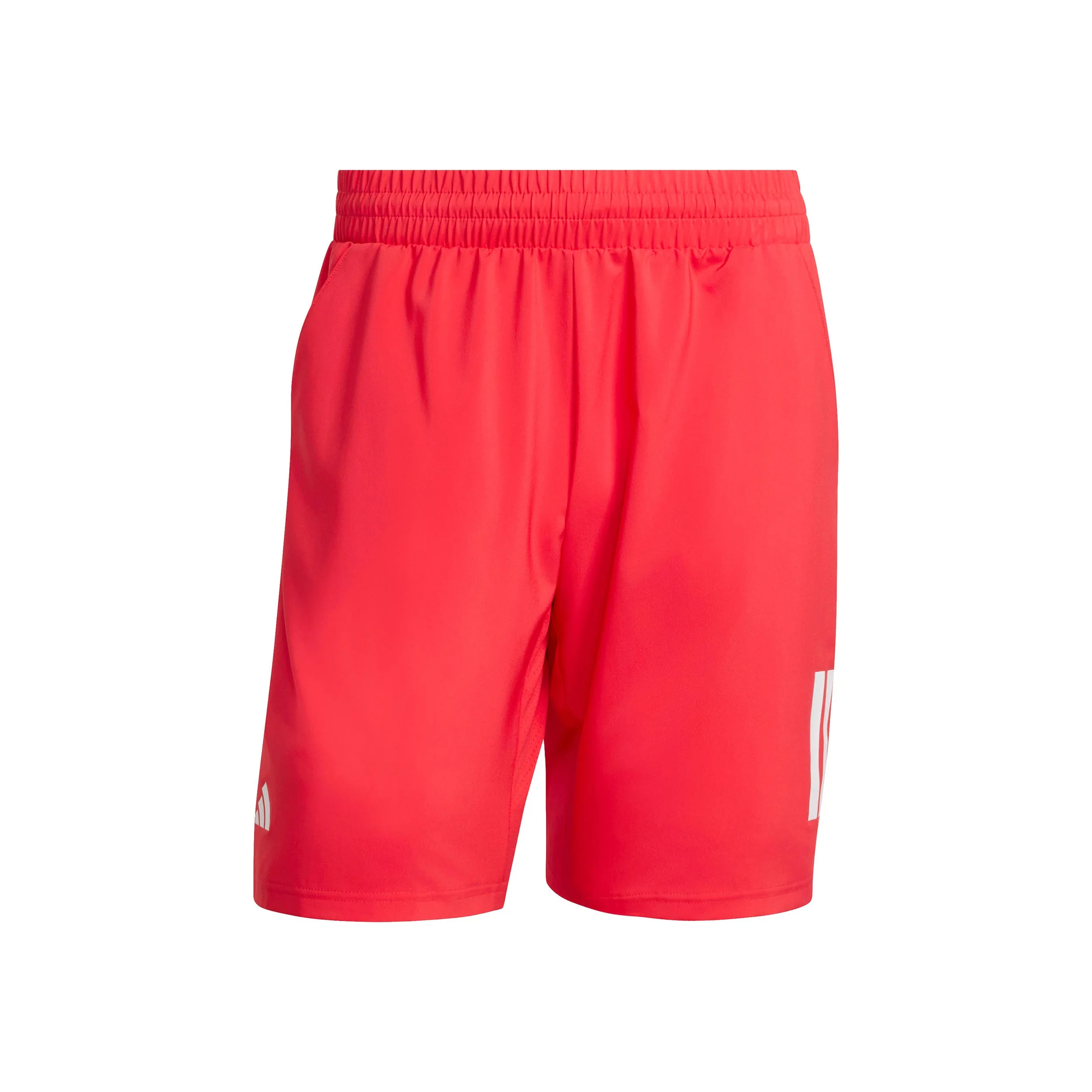 Club 3Stripes 9Inch Shorts Hommes - rouge, blanc - Image 2