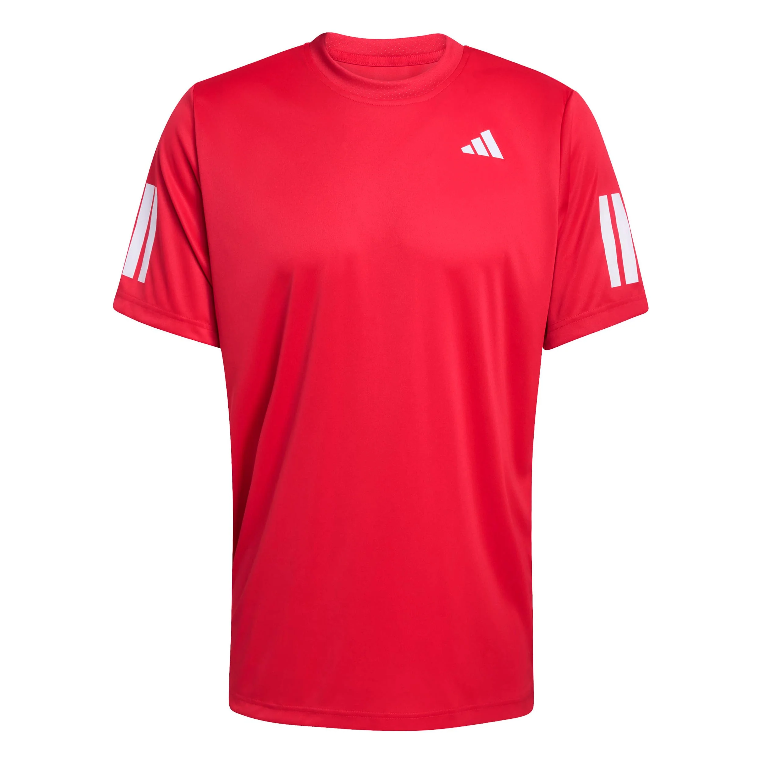 Club 3Stripes T-shirt Hommes - rouge, blanc