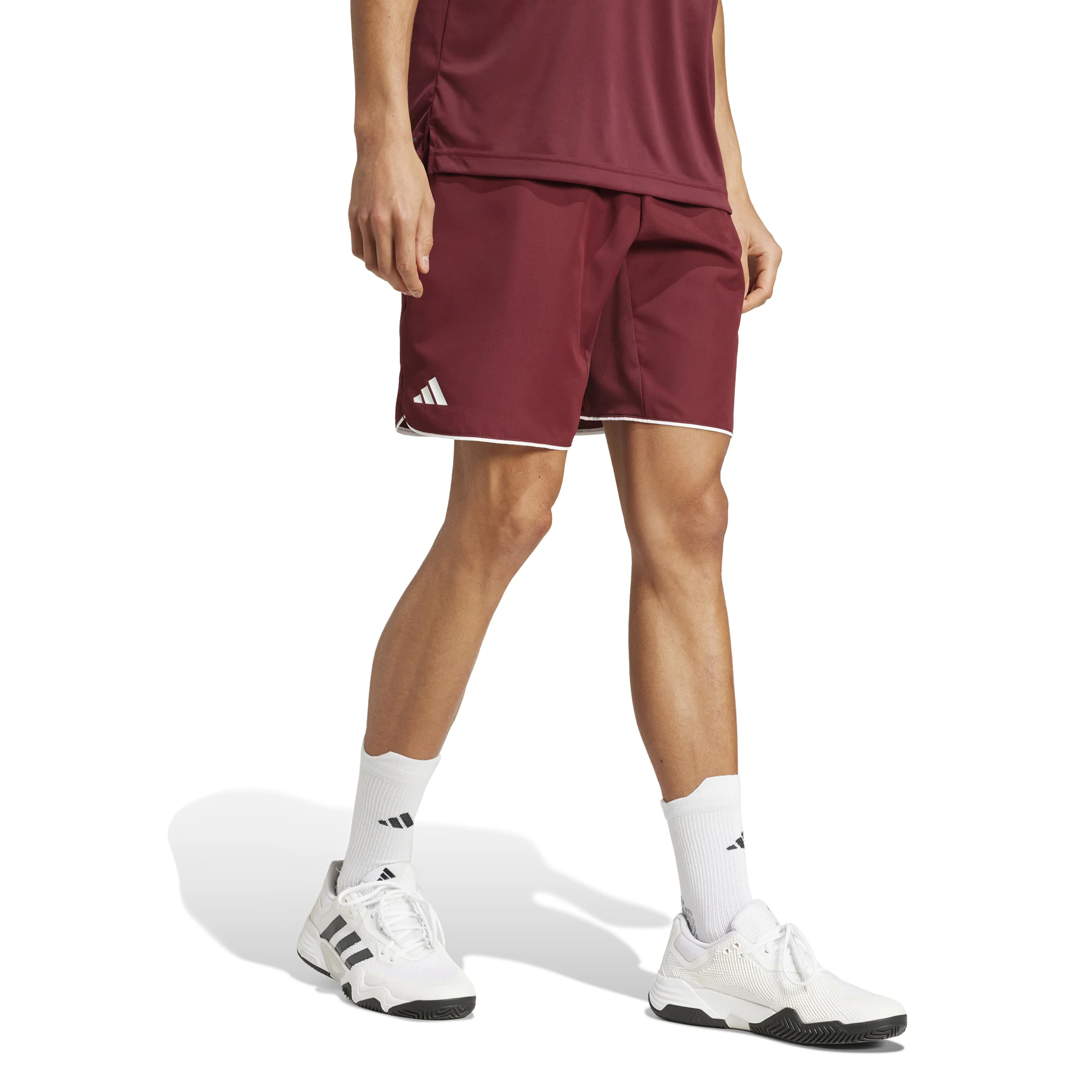 Club 7in Shorts Hommes-Rouge Foncé - Image 4