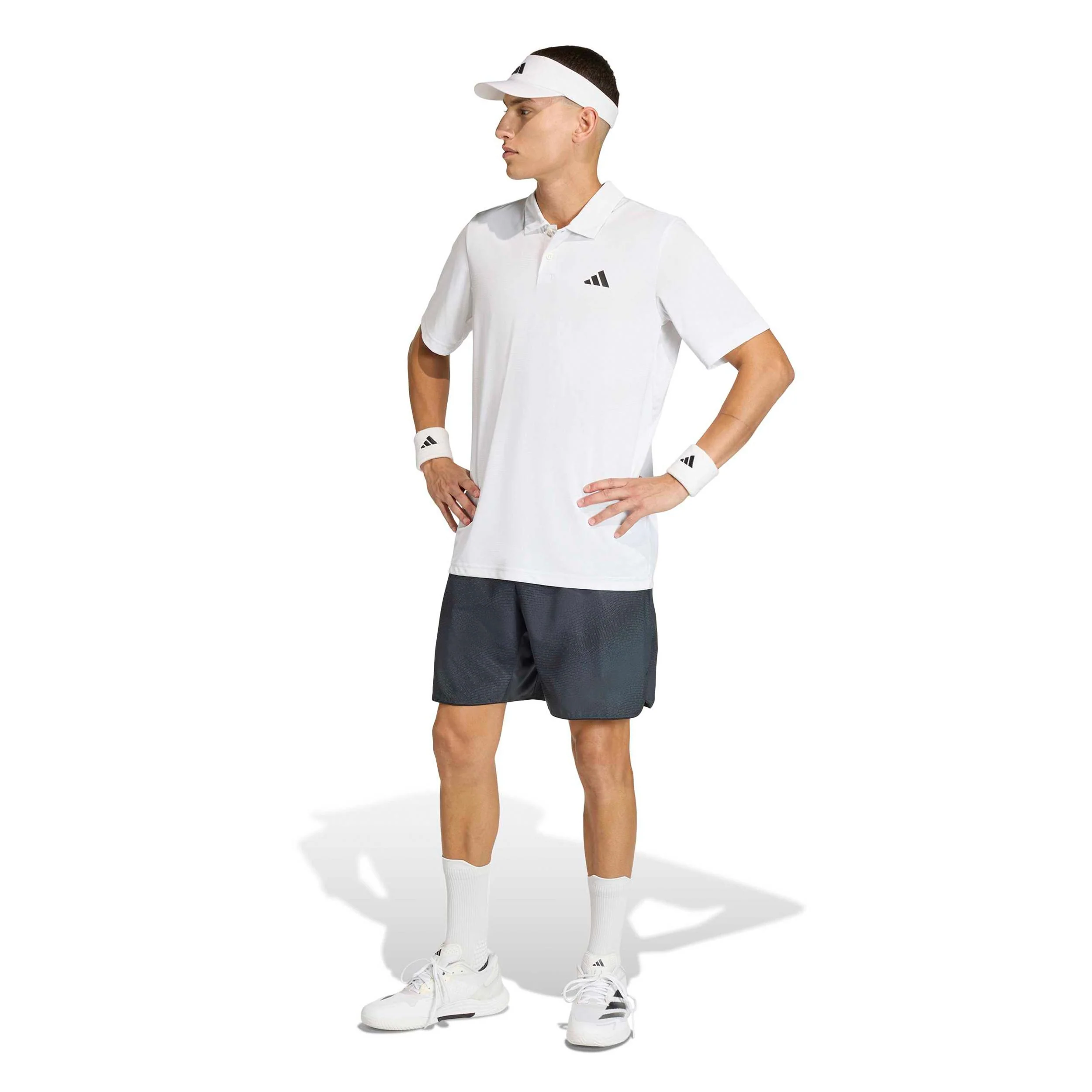 Club Graphic Polo Hommes-blanc - Image 4