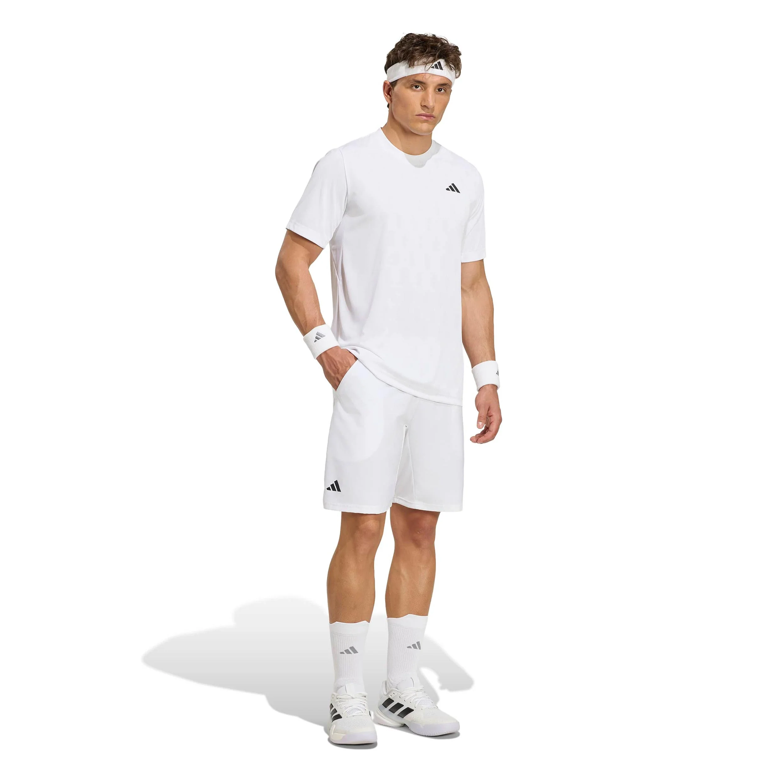 Club Graphic T-shirt Hommes - blanc, gris clair - Image 4