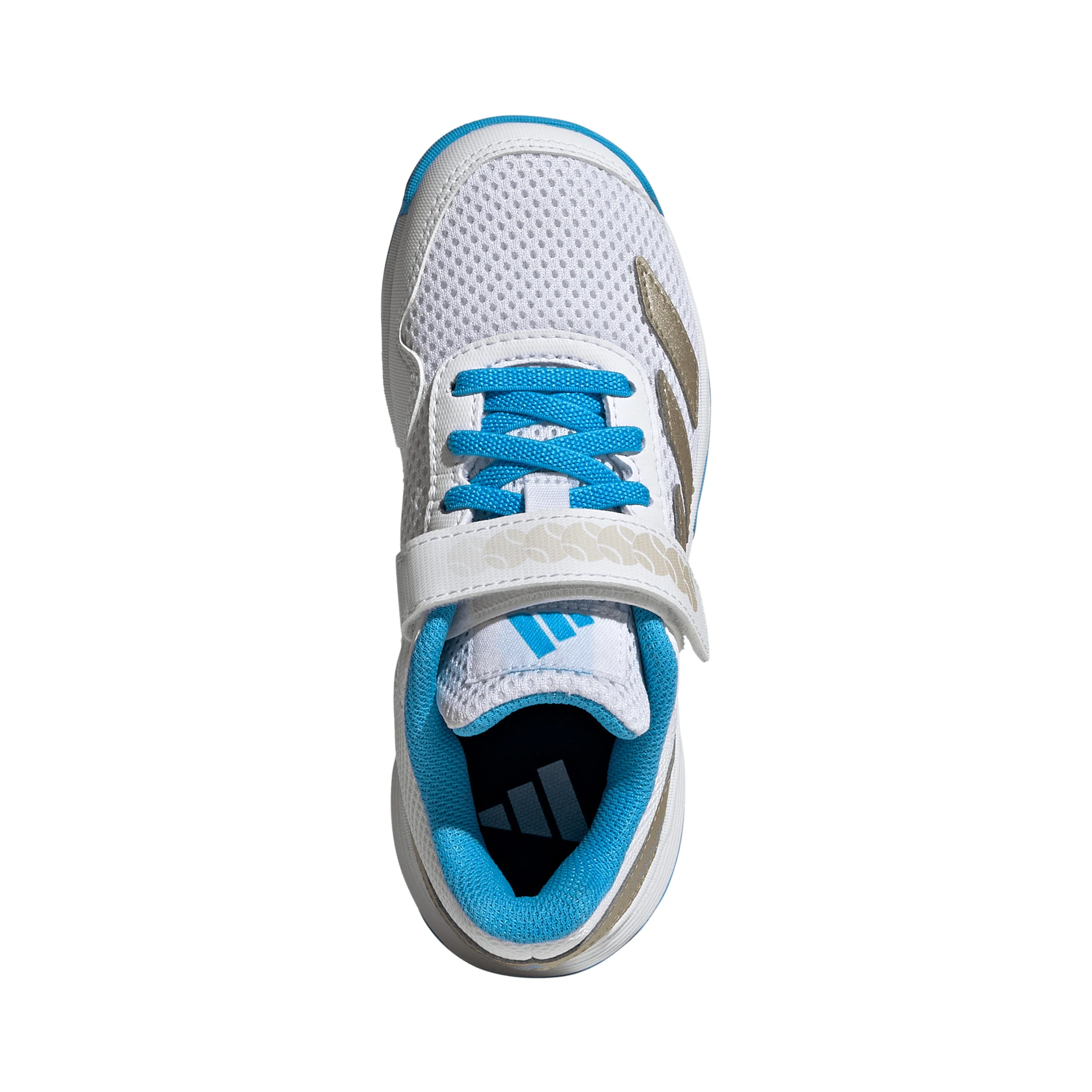Courtflash CF Chaussure terre battue Enfants - blanc, argent - Image 3