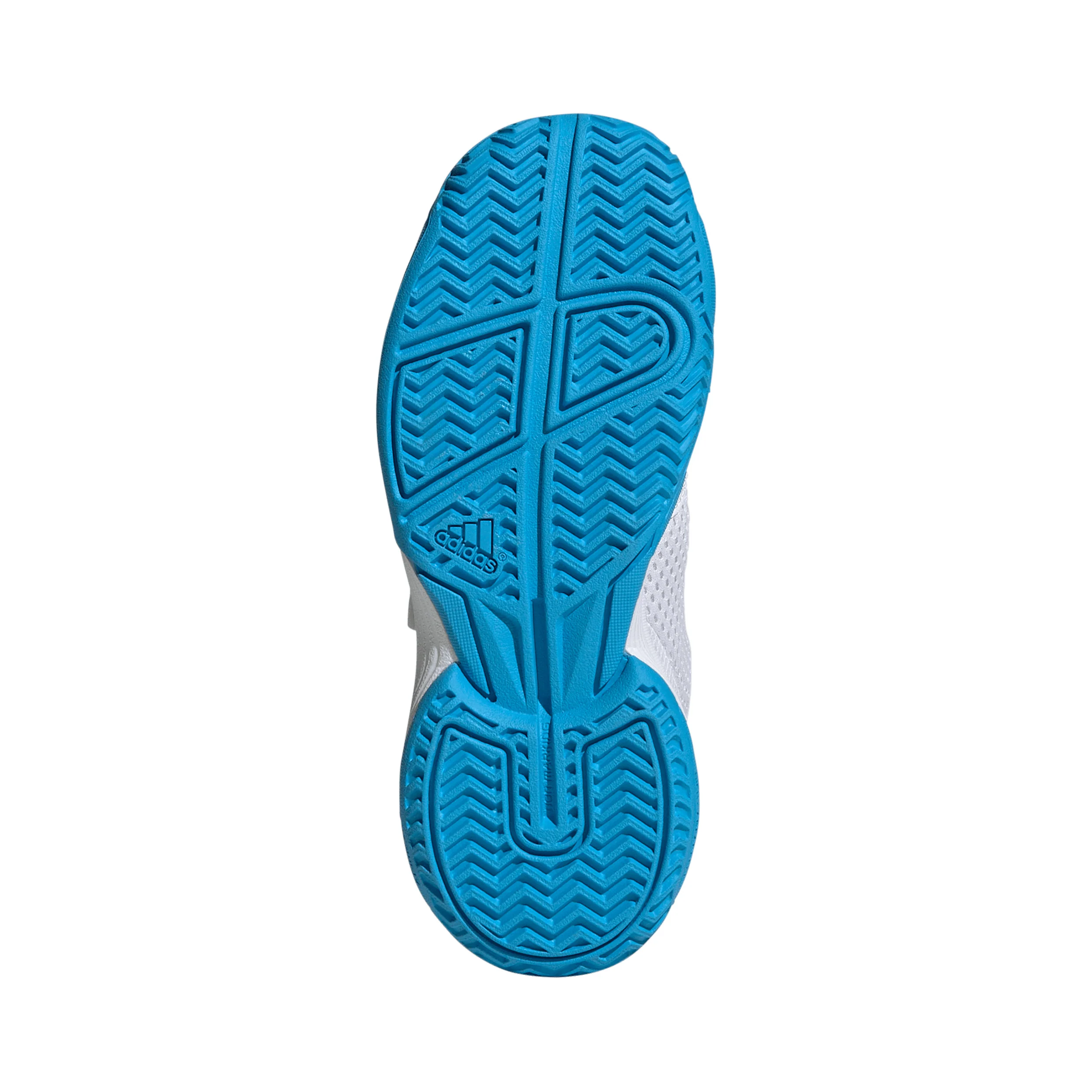 Courtflash CF Chaussure terre battue Enfants - blanc, argent - Image 4