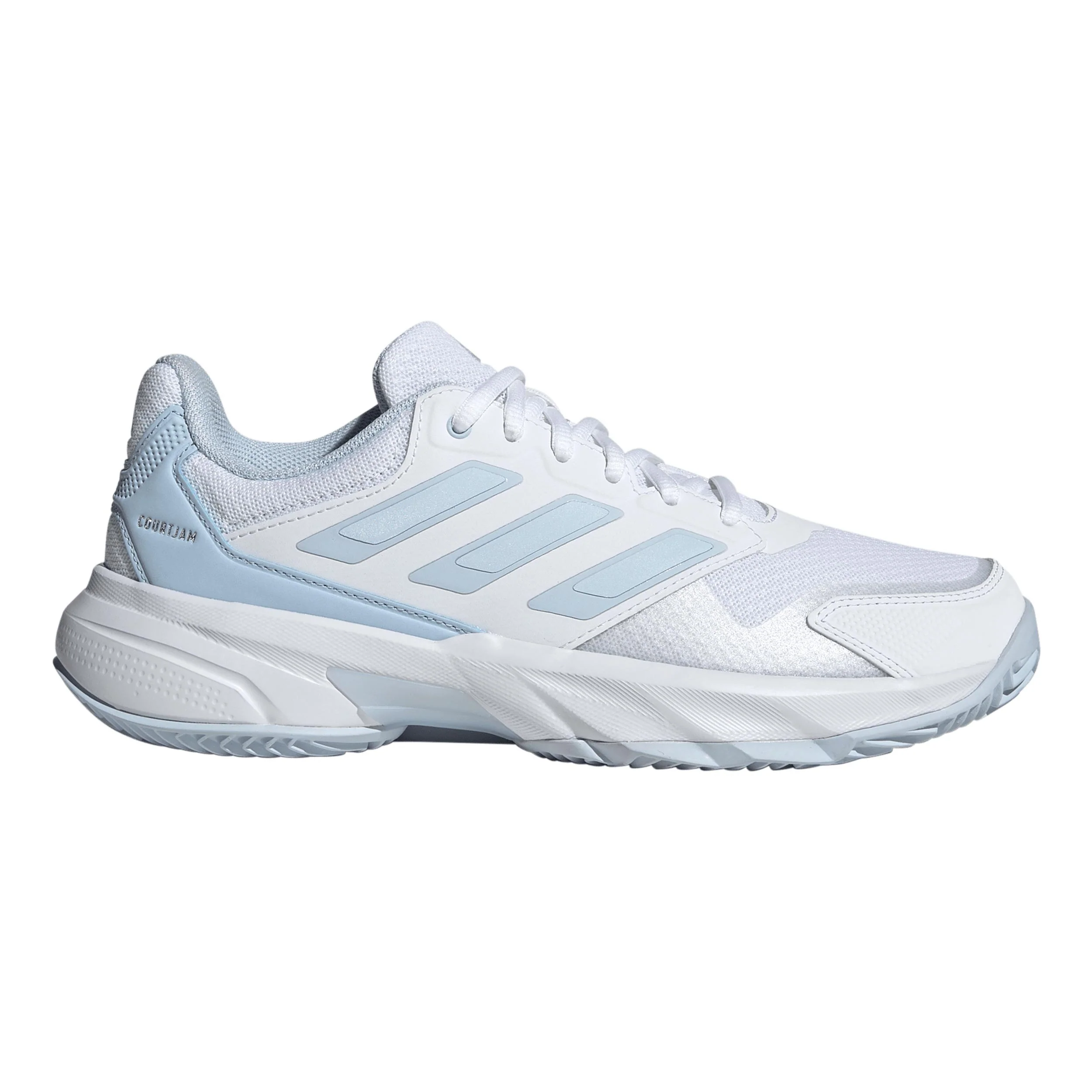 CourtJam Control 3 Chaussure terre battue Femmes - blanc, gris clair