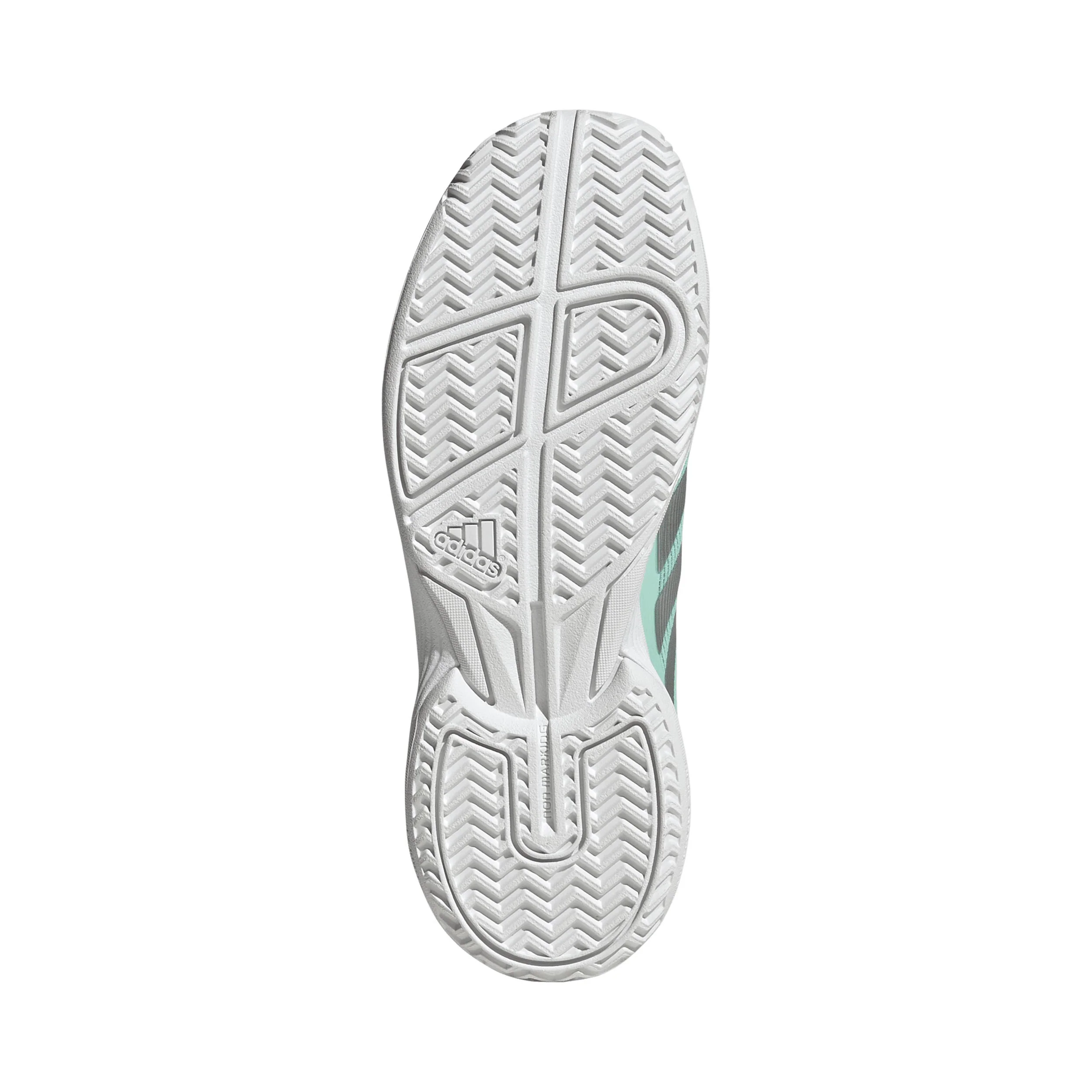 Crazyquick Chaussures padel Enfants - menthe, argent - Image 4