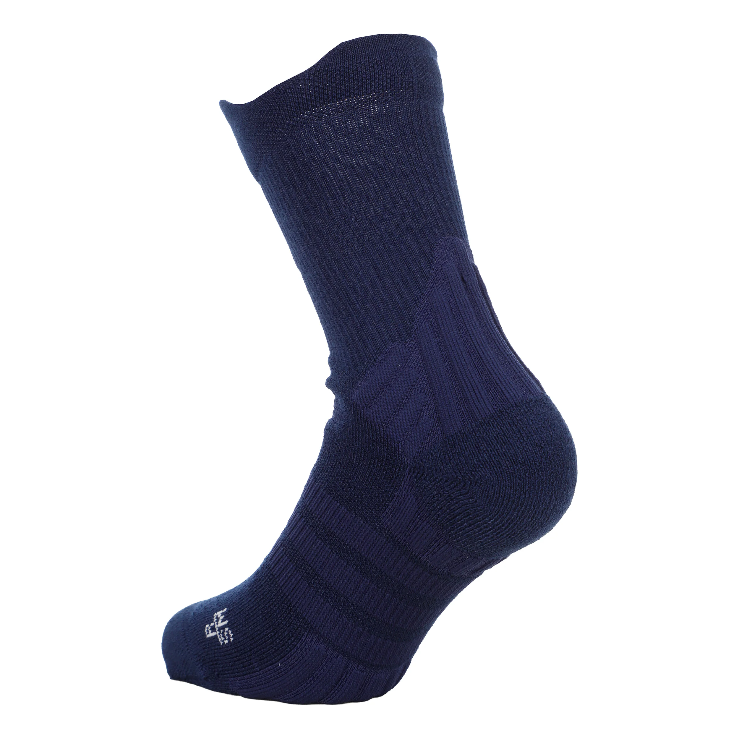 Crew Chaussettes de tennis Unisex - bleu foncé, blanc - Image 2