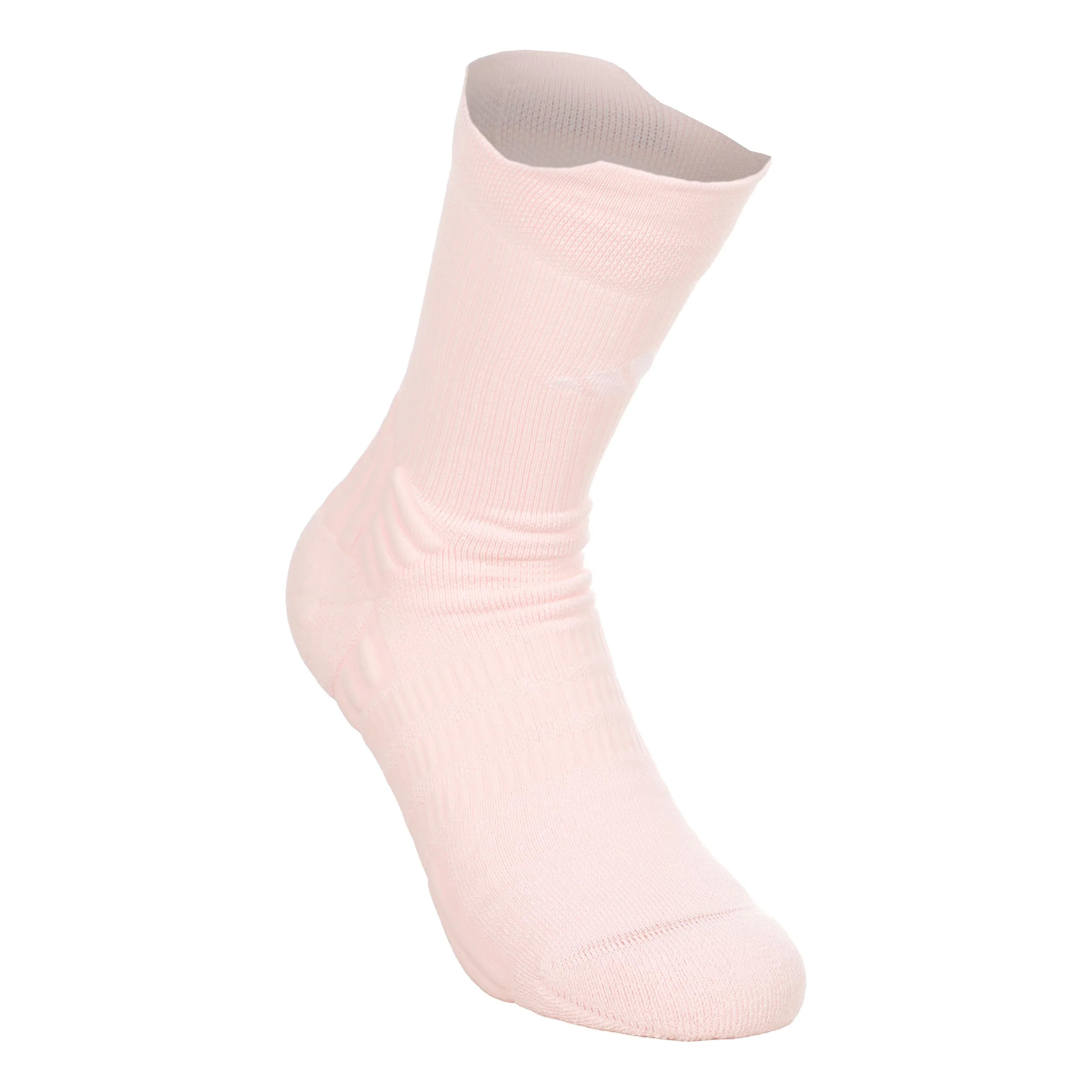 Crew Chaussettes de tennis Unisex - rose pastel, blanc