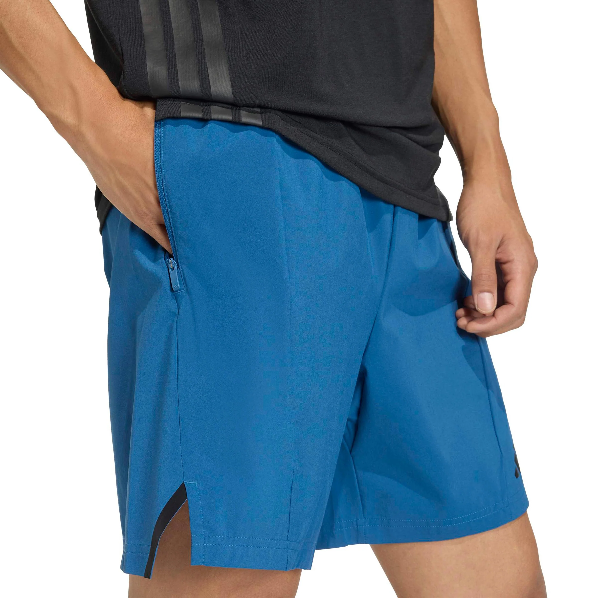 D4T 7Inch Shorts Hommes - bleu petrol, noir - Image 6