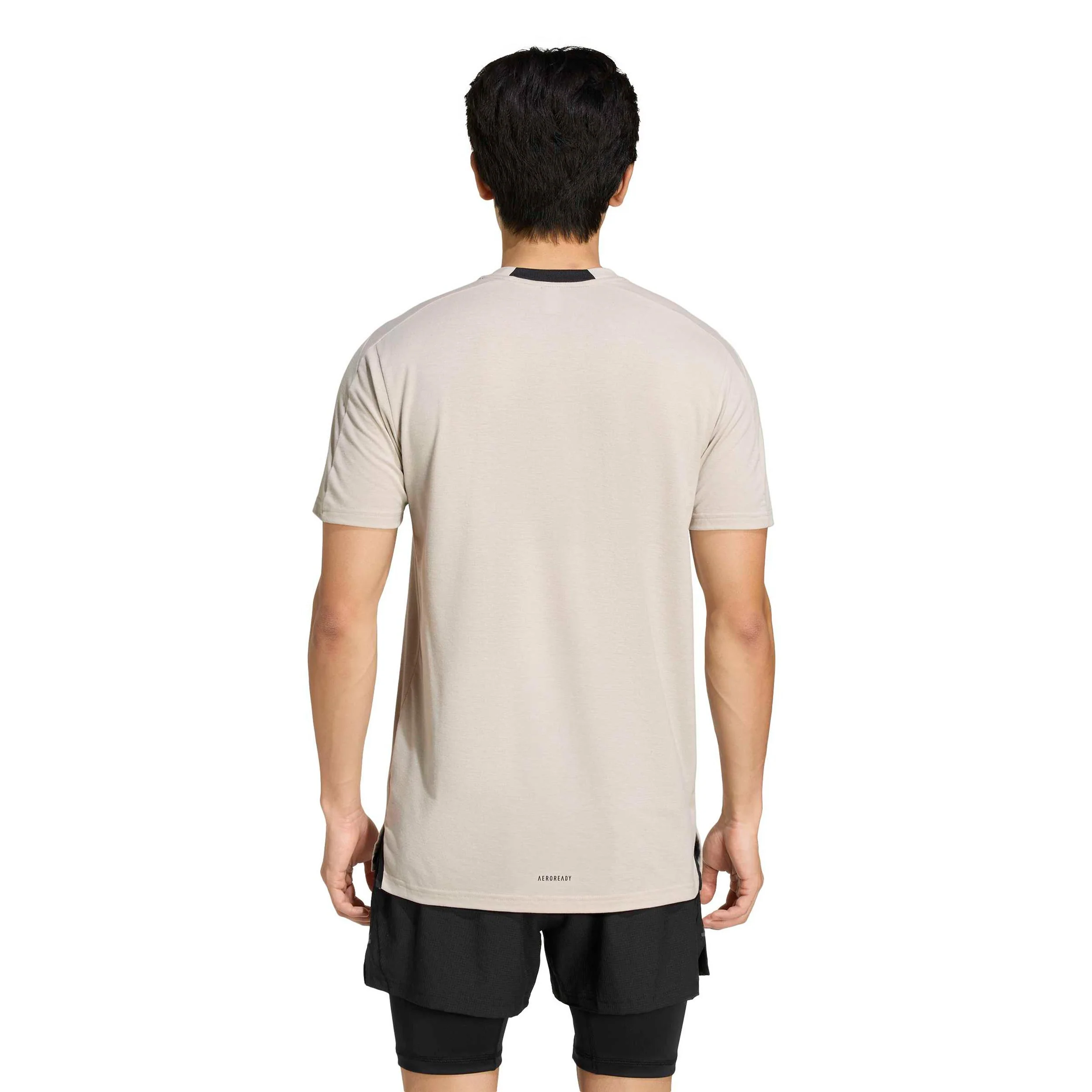 D4T T-shirt Hommes - gris, noir - Image 3