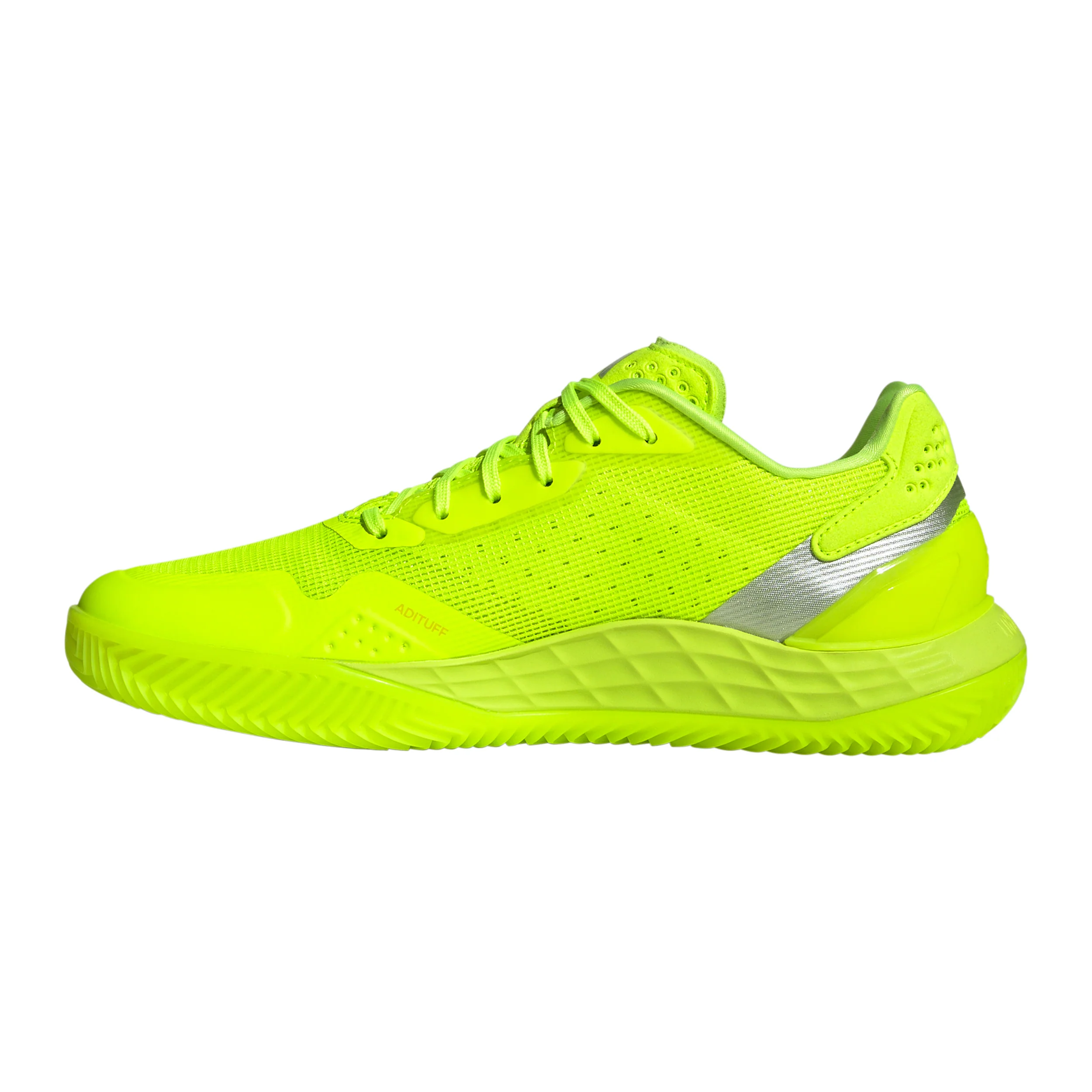 Defiant Speed 2 Chaussure terre battue Femmes - jaune lemon, argent - Image 2
