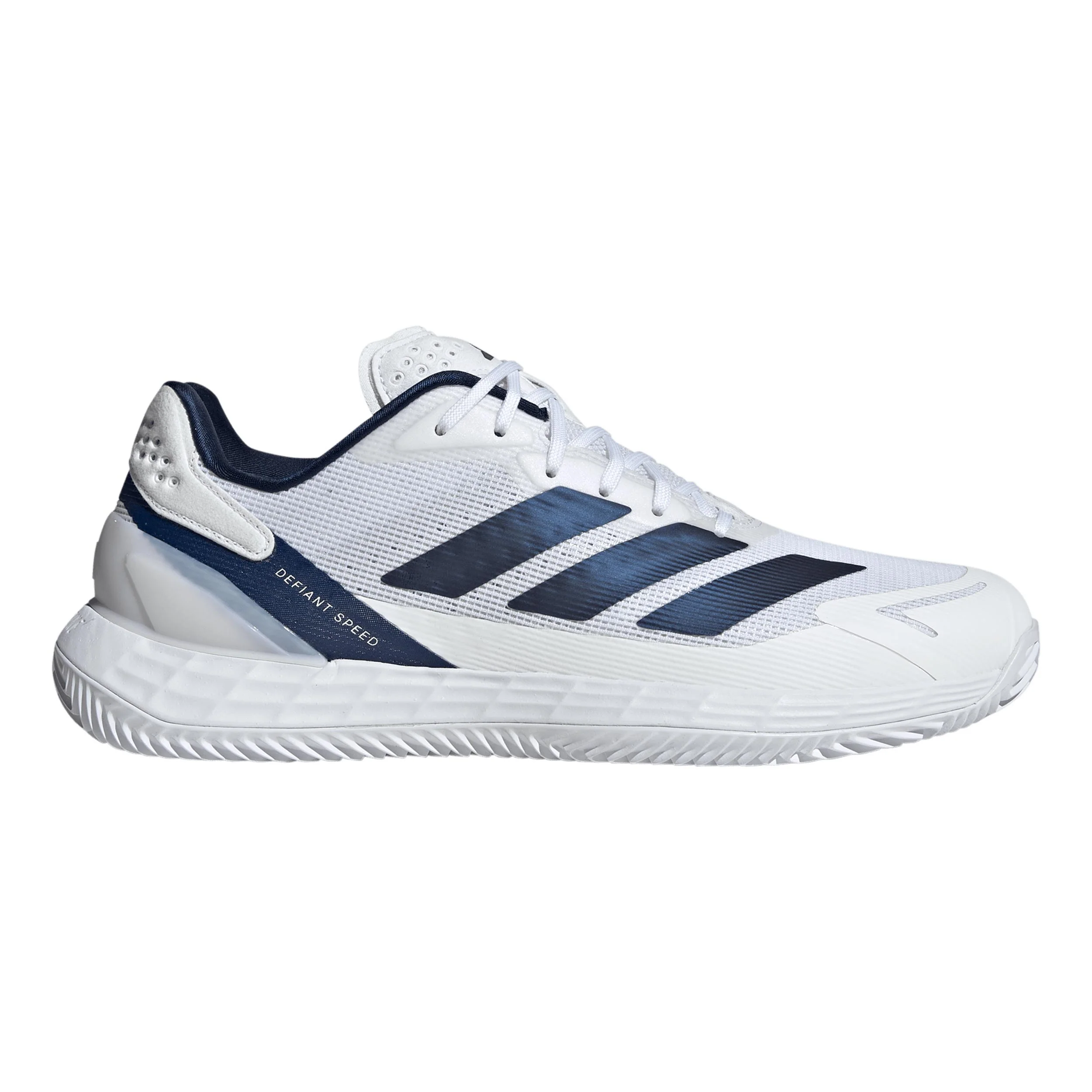 Defiant Speed 2 Chaussure terre battue Hommes - blanc, bleu foncé