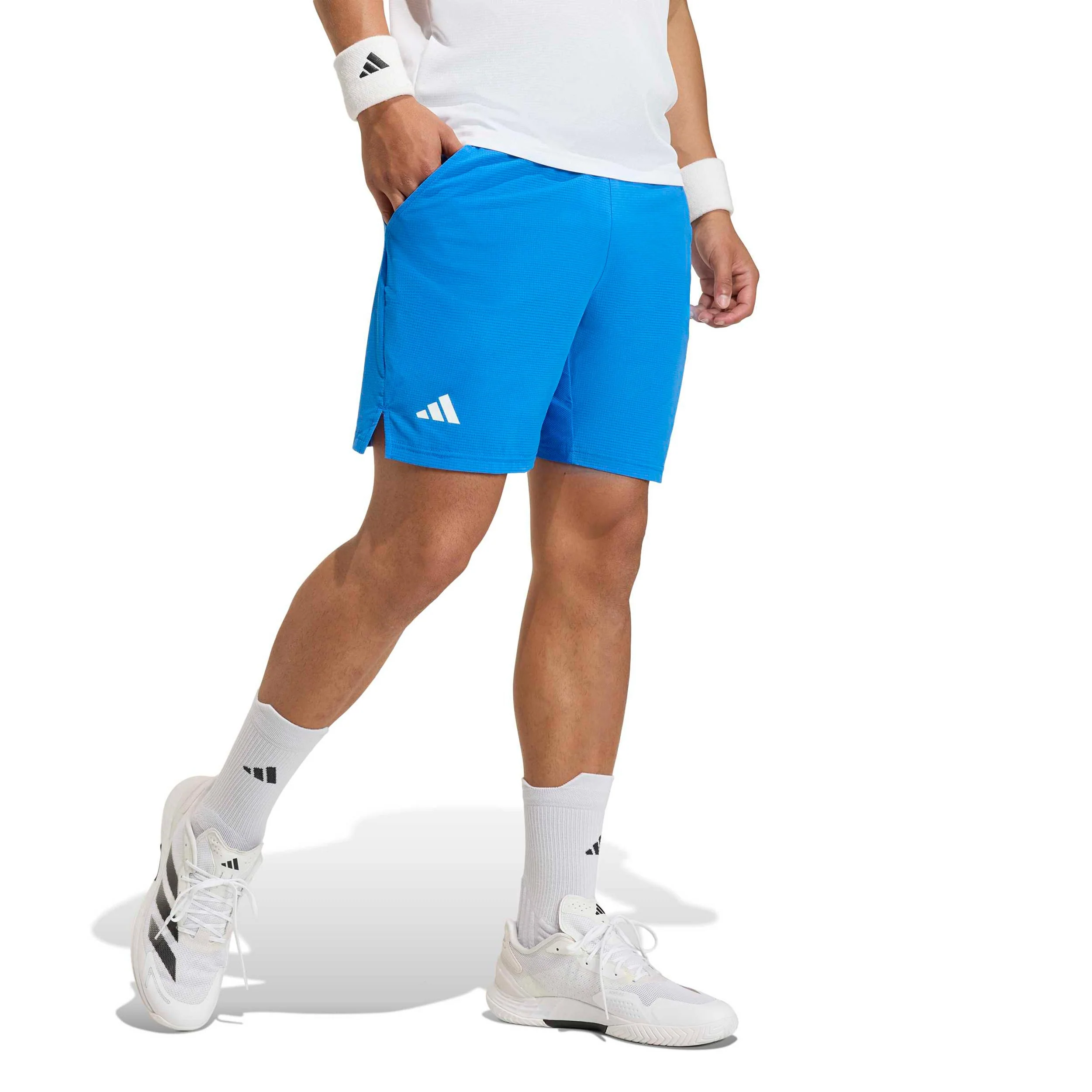Ergo 9Inch Shorts Hommes - bleu, blanc