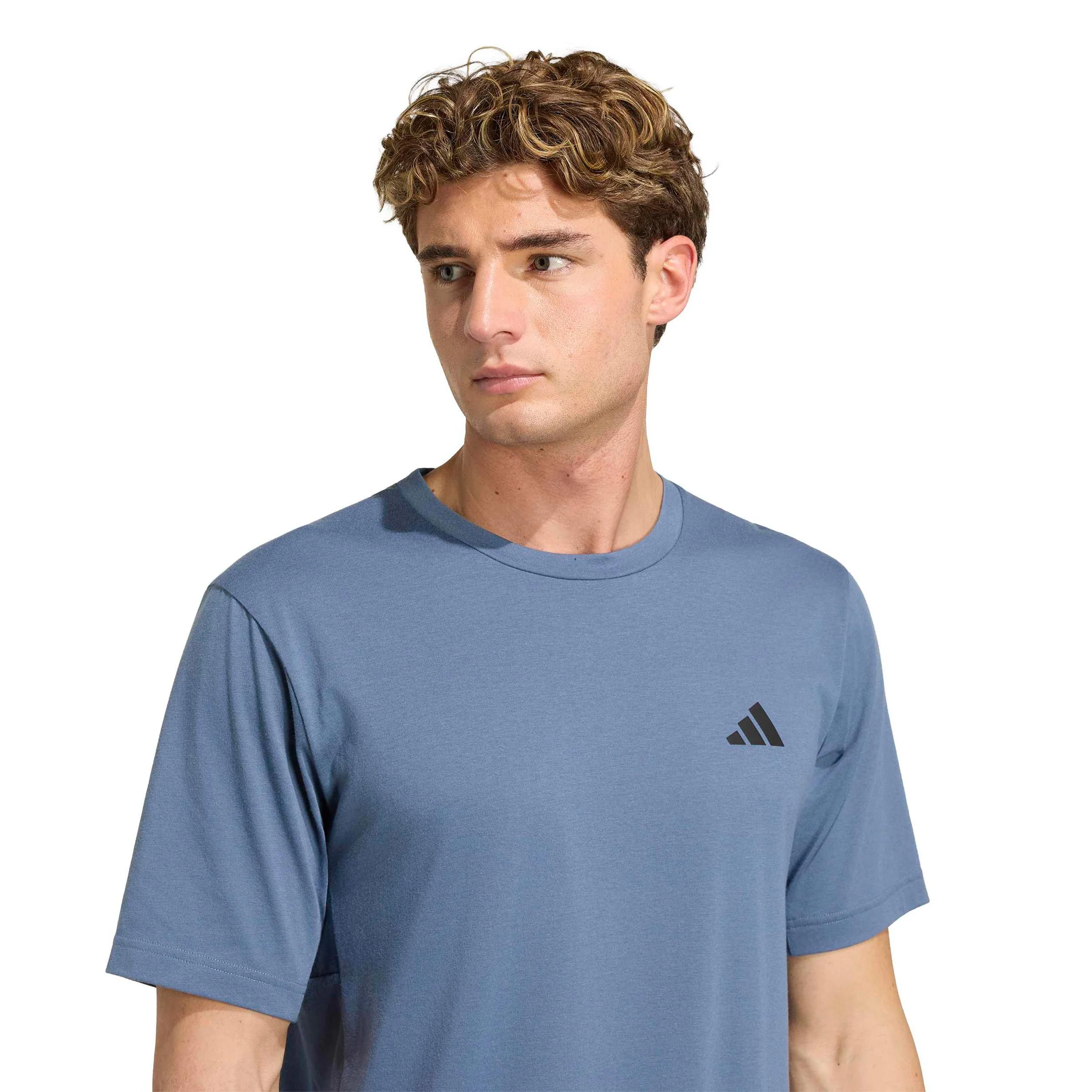 Essentials T-shirt Hommes - bleu gris - Image 5