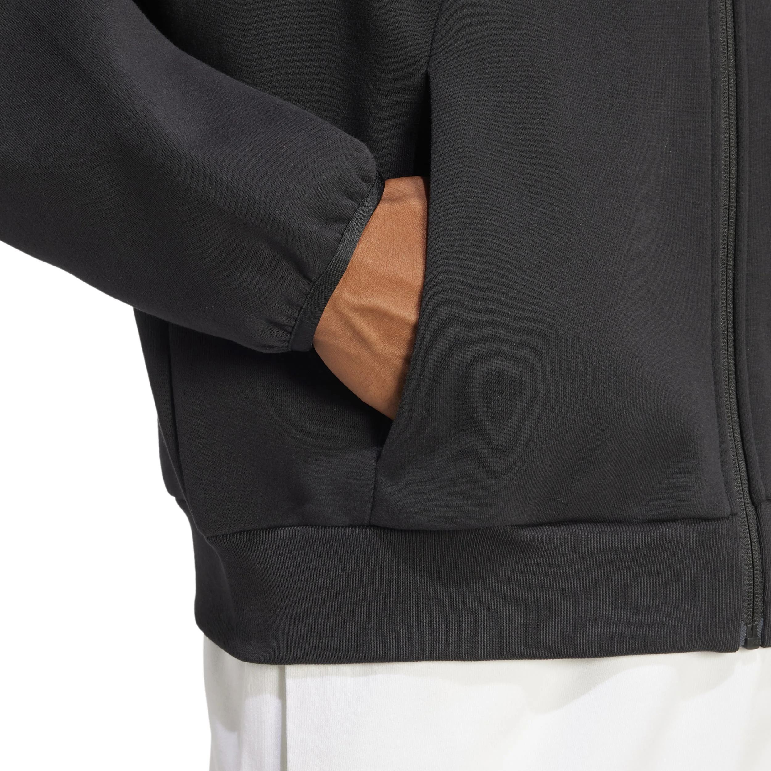 FI Small Gilet En Coton Hommes-Noir - Image 6