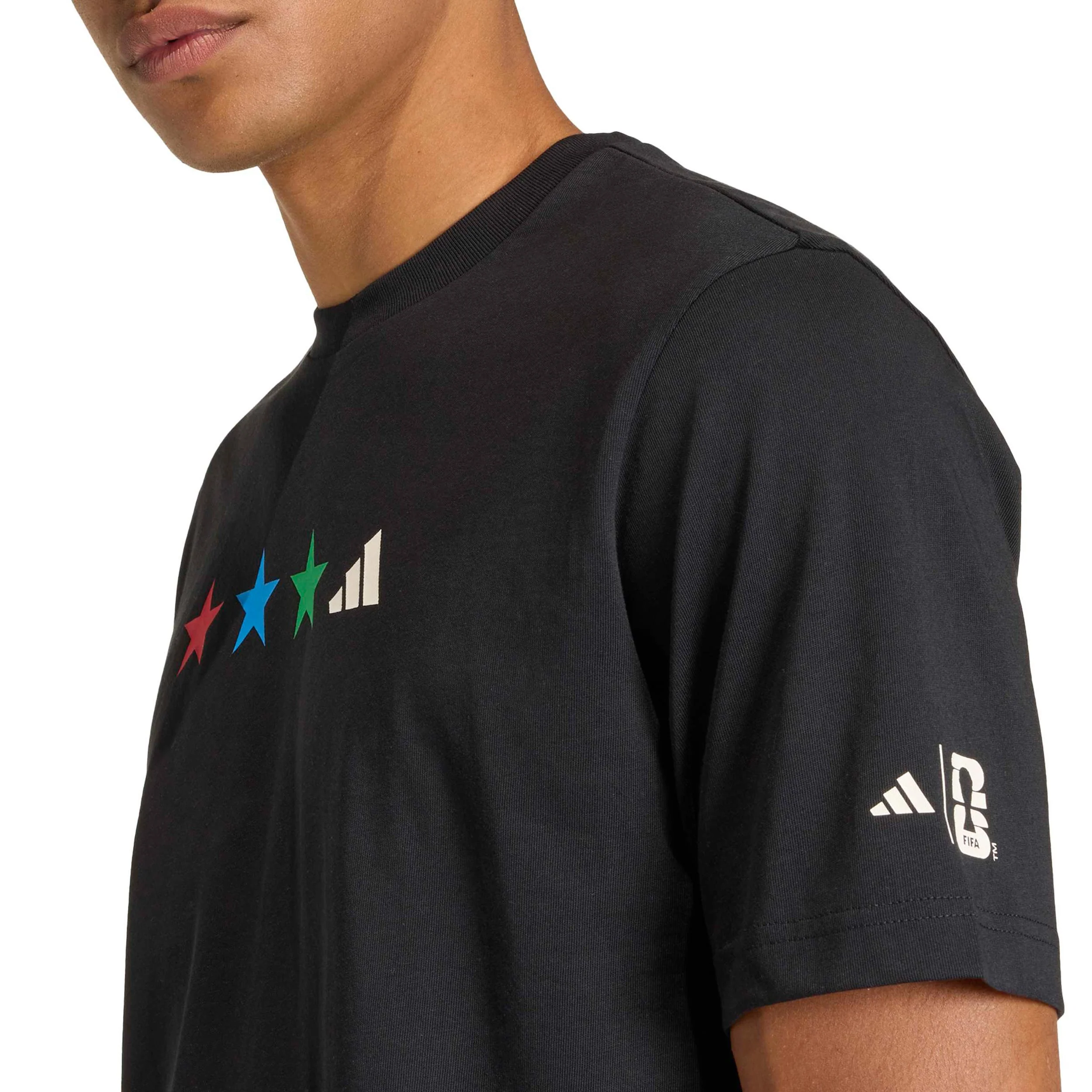 FIFA WC MAP Graphic T-shirt Hommes - noir, multicouleur - Image 5