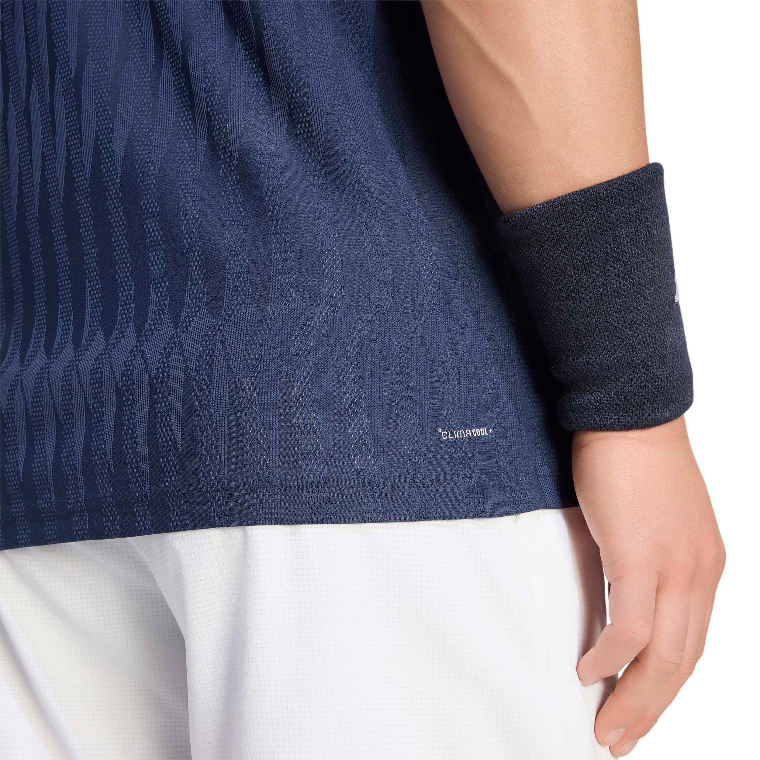 Freelift Polo Hommes - bleu foncé, blanc - Image 7