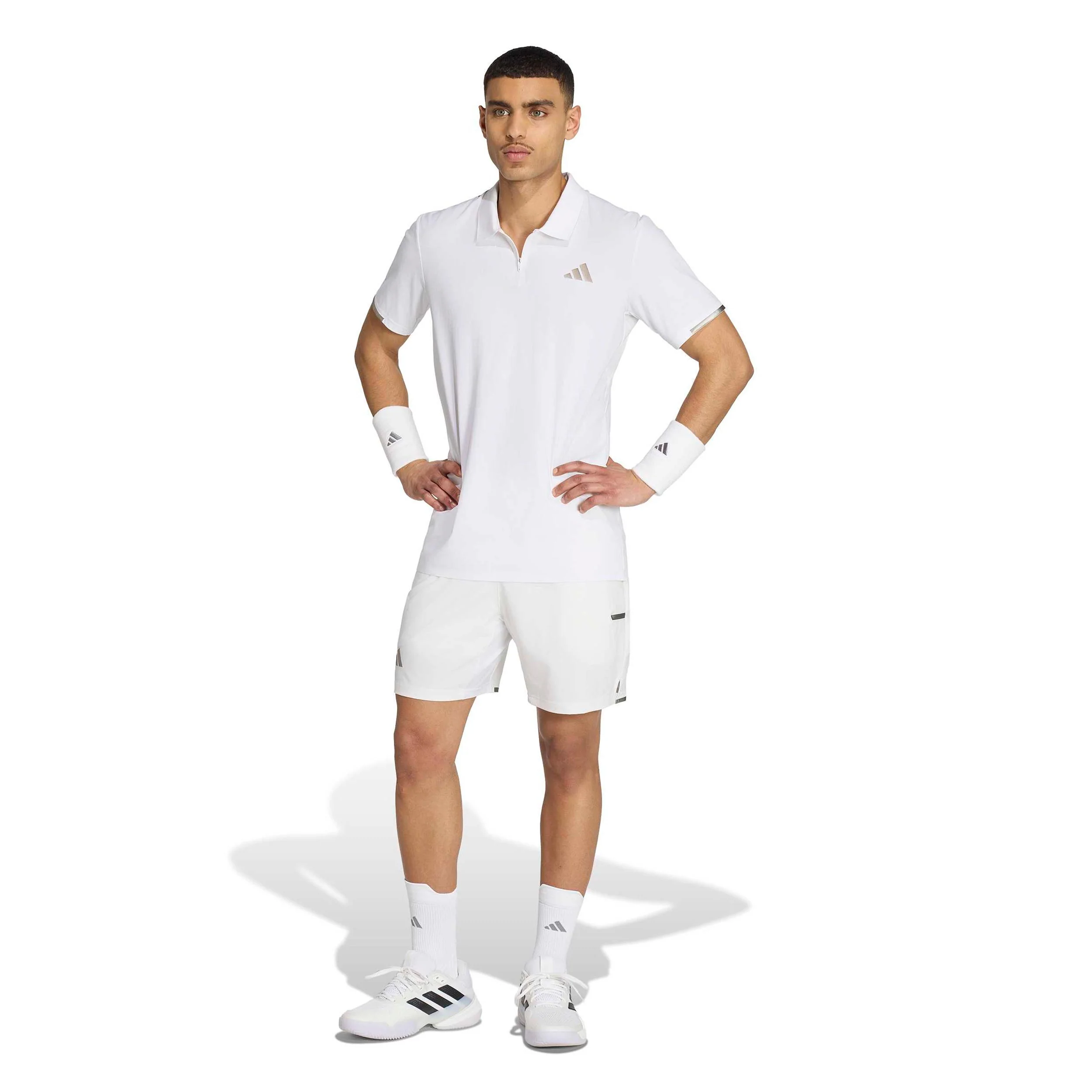 Freelift Pro Polo Hommes - blanc, argent - Image 4