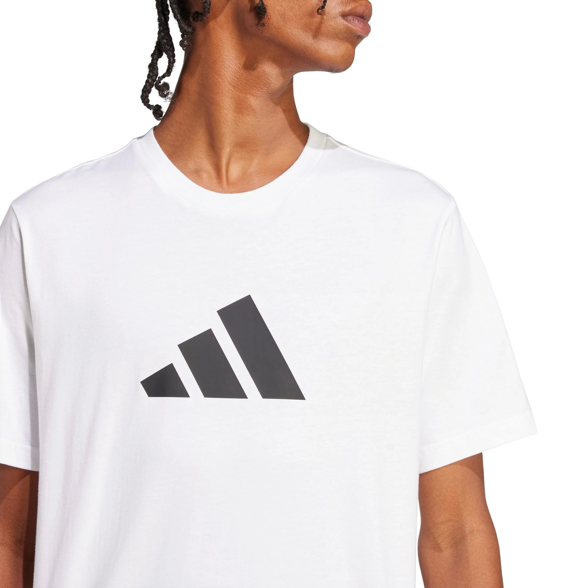 Future Icons 3 Bar Logo T-shirt Hommes - blanc, noir - Image 6