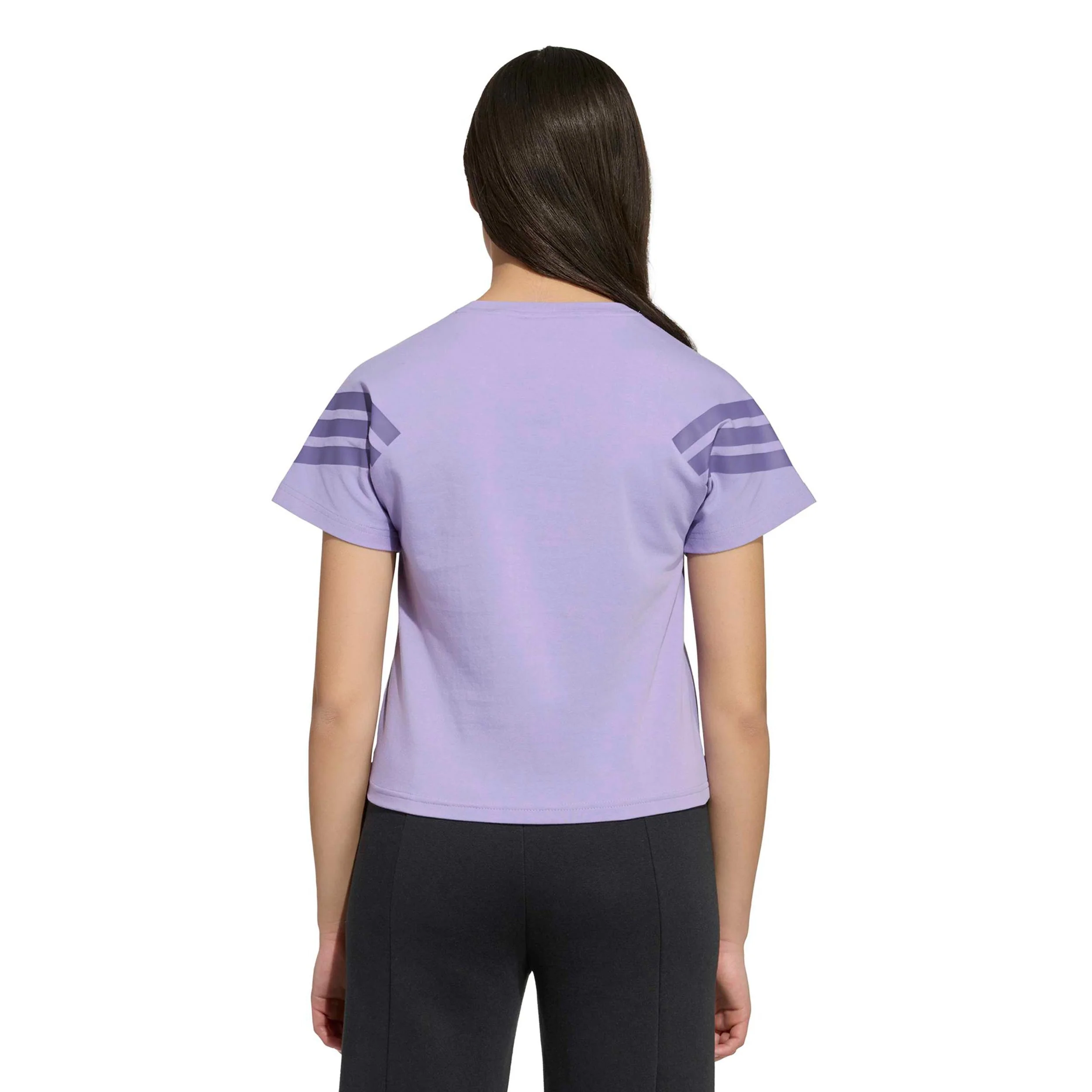 Future Icons 3Stripes T-shirt Enfants - lilas - Image 3
