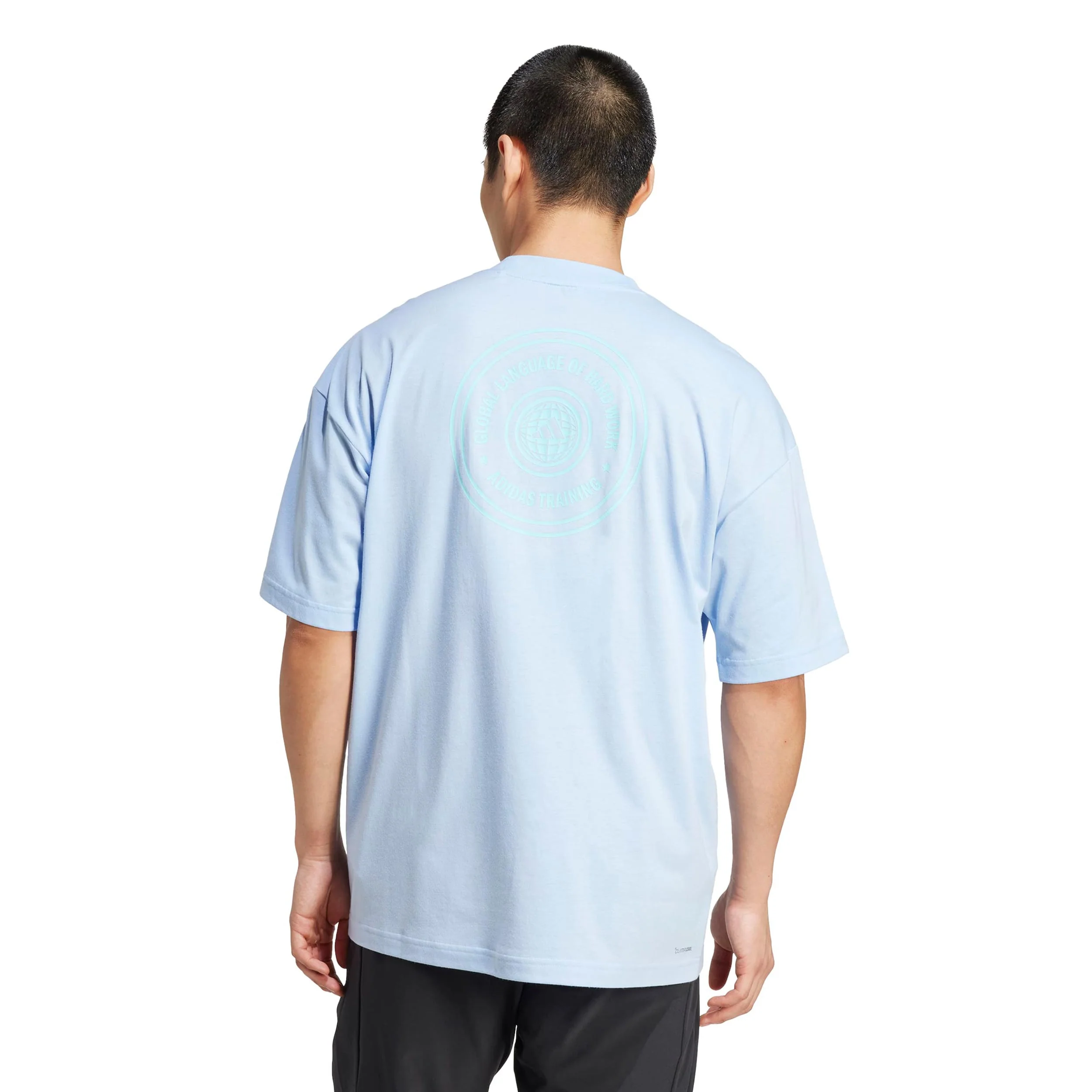 Gfx Glob Q3 T-shirt Hommes-Bleu - Image 3