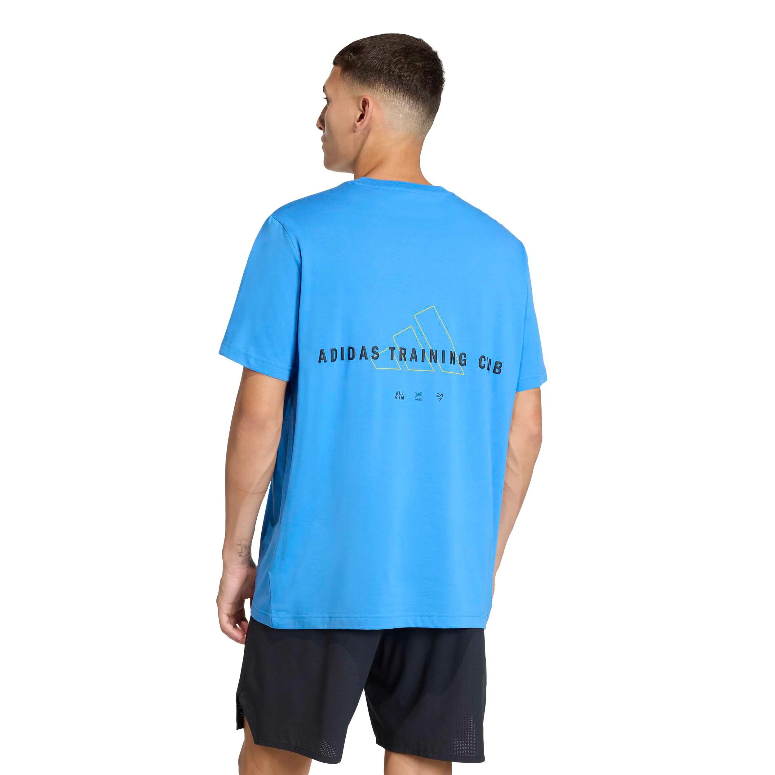 Identity Grpahic T-shirt Hommes - turquoise, noir - Image 3