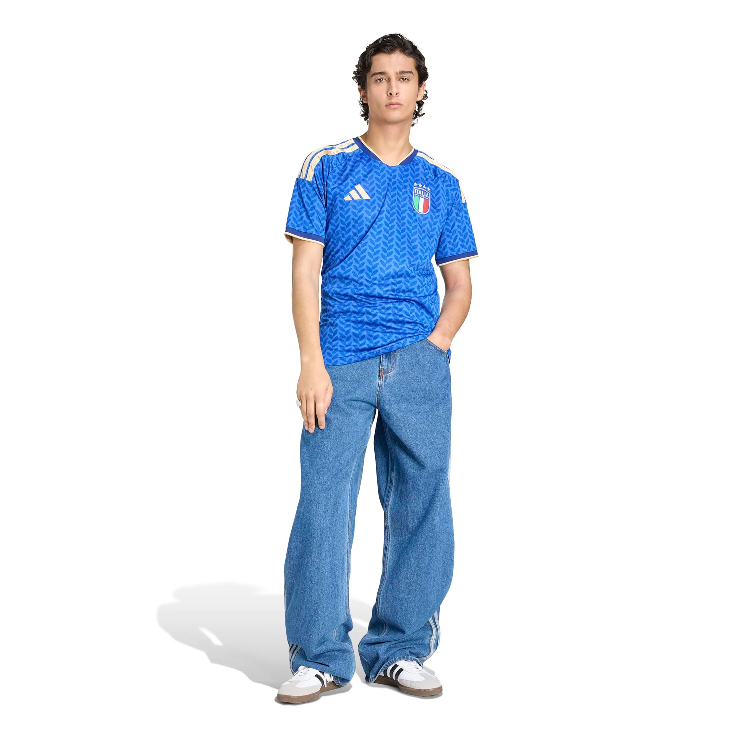 Maillot Domicile Italie 26 Homme – Bleu - Image 5