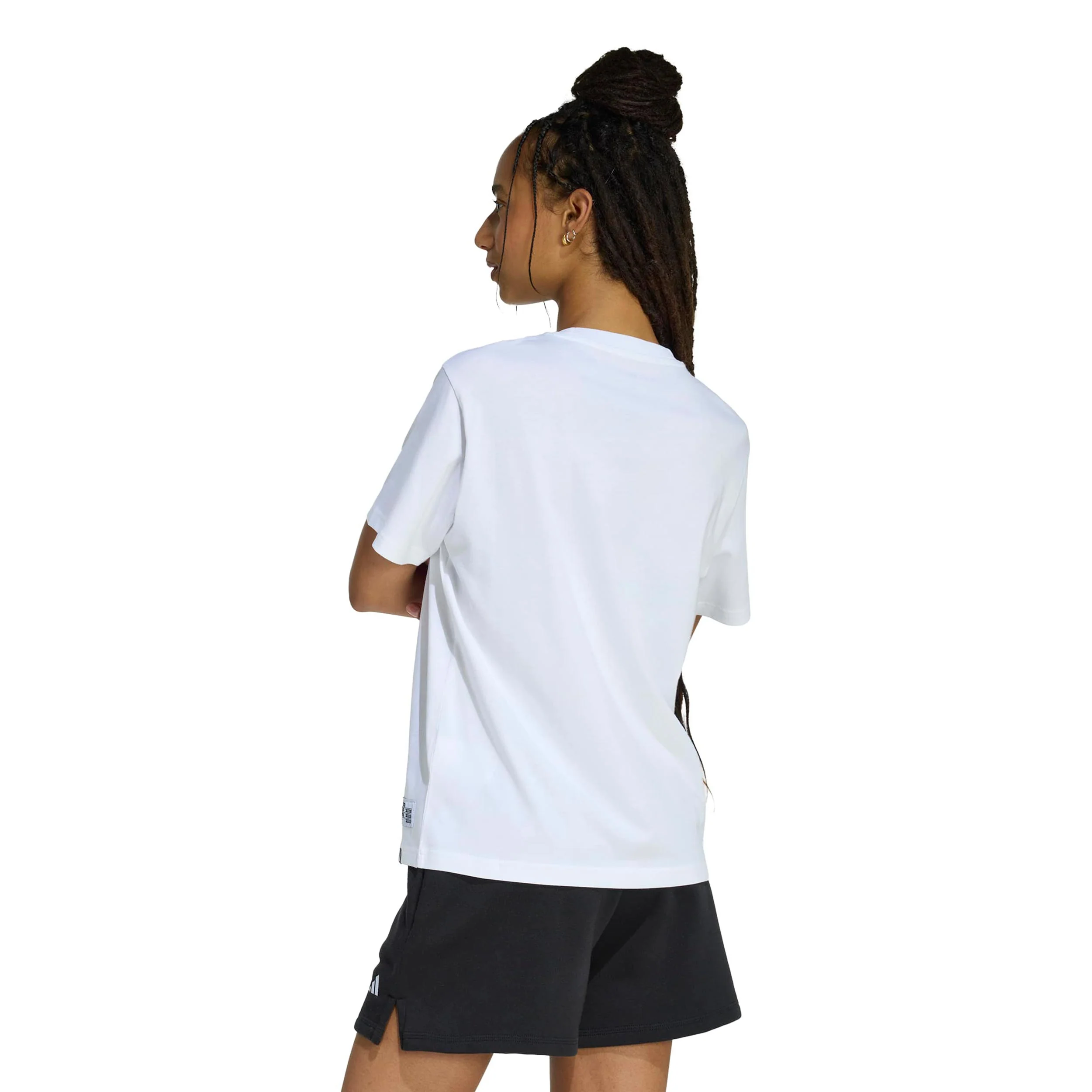 MINI Embroidery Graphic T-shirt Femmes - blanc, multicouleur - Image 3