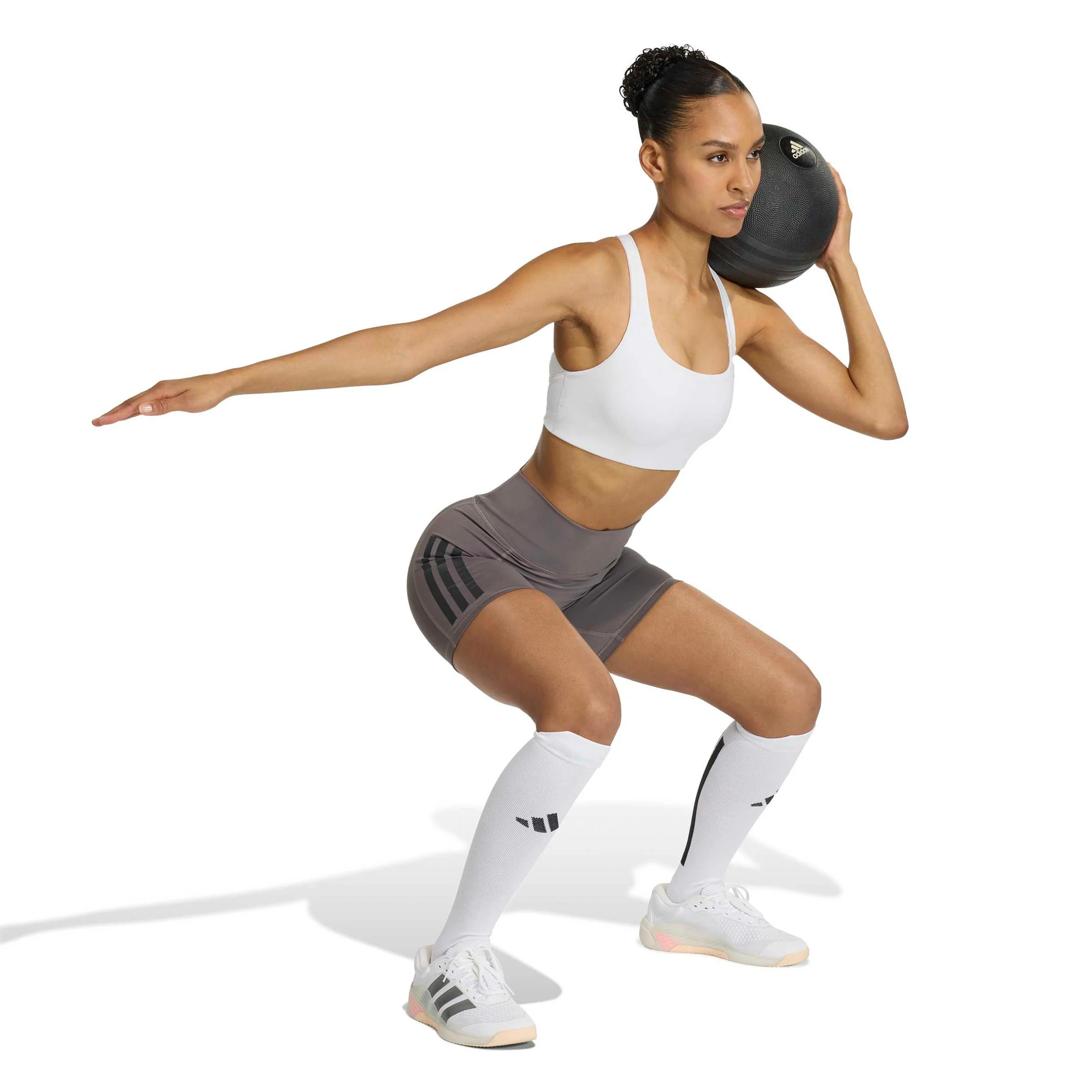 Optime Workout Medium Support Soutien-gorge sport Femmes - blanc - Image 5