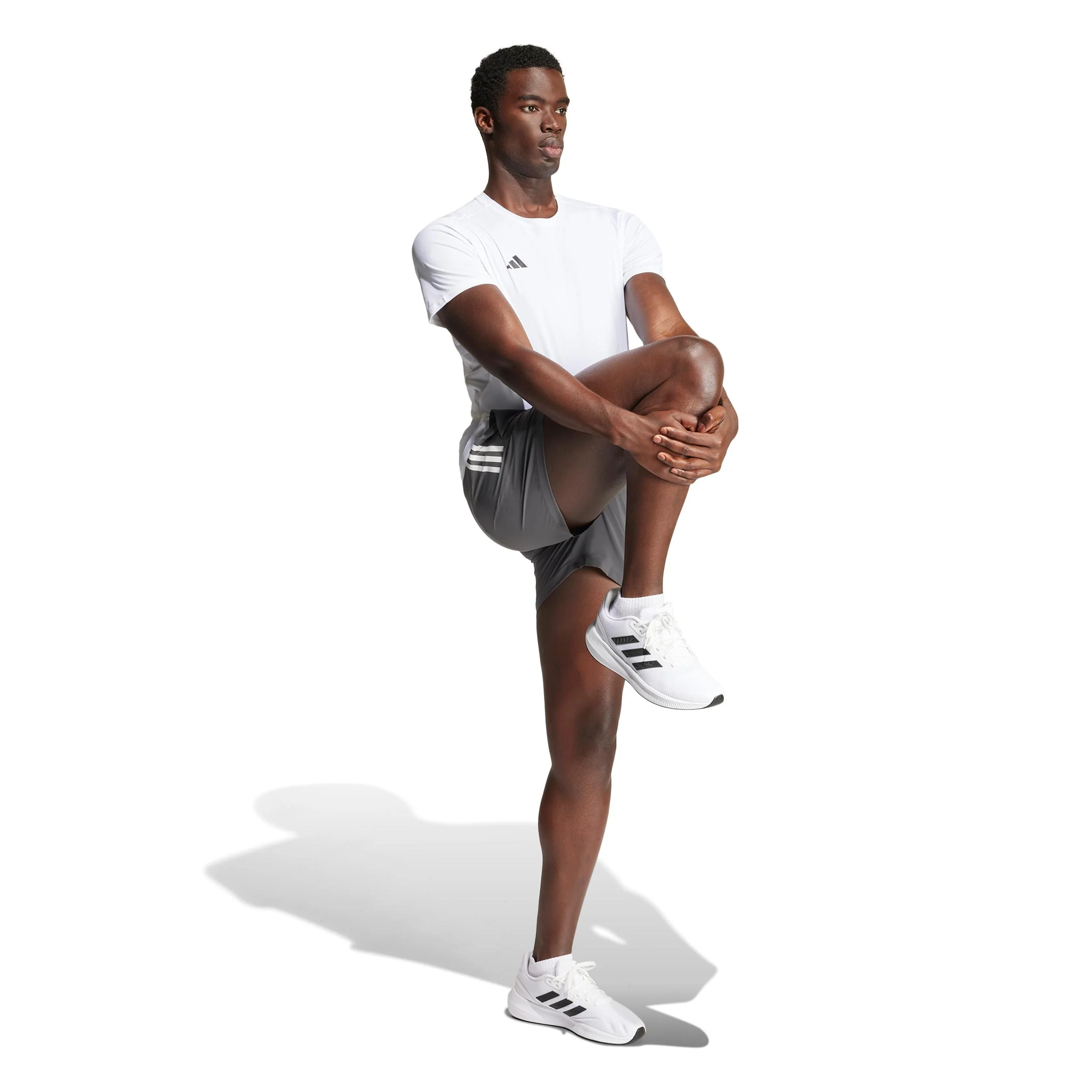 Own the Run 7in Short de running Hommes-gris - Image 4
