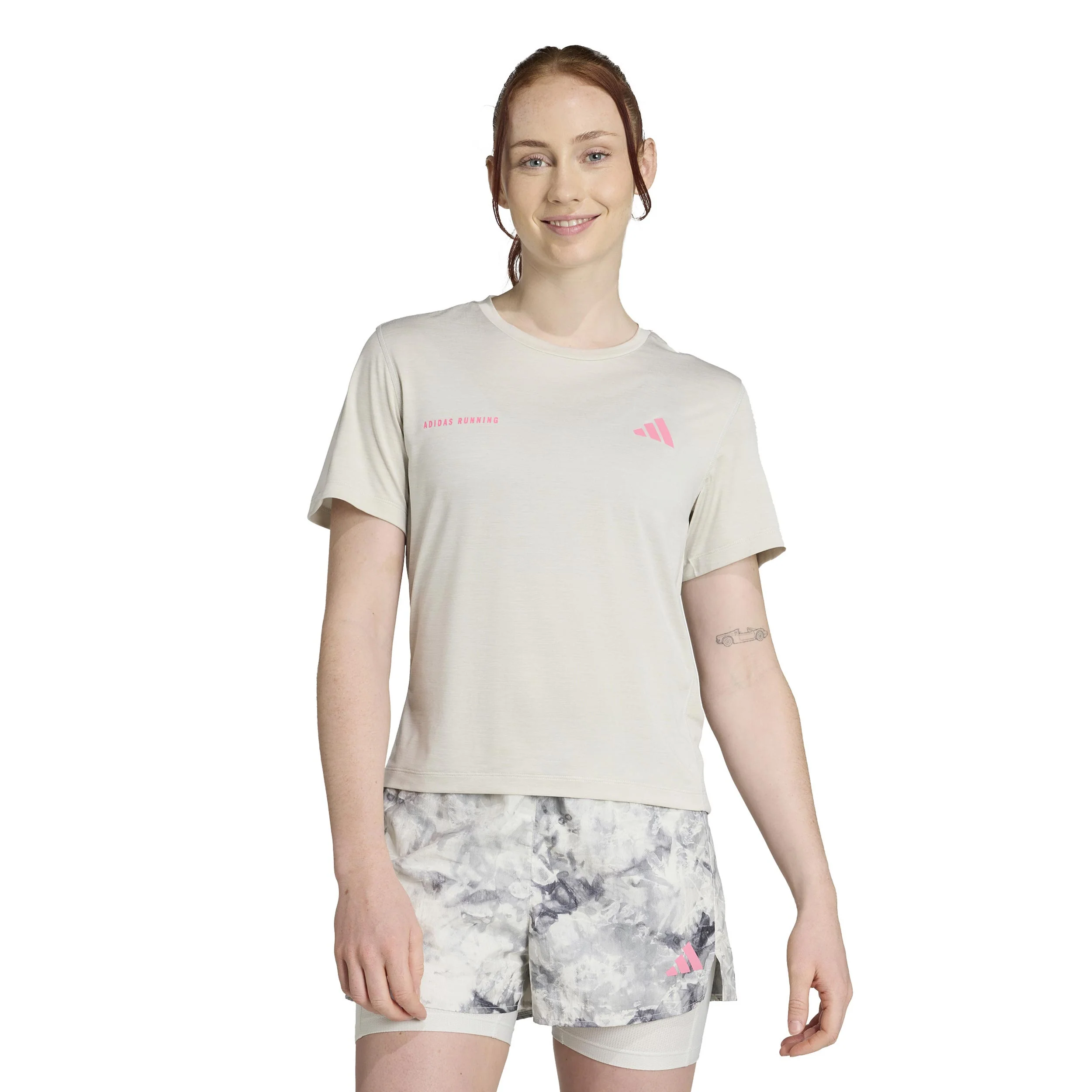 Own The Run Maillot De Course Femmes-Crème - Image 2
