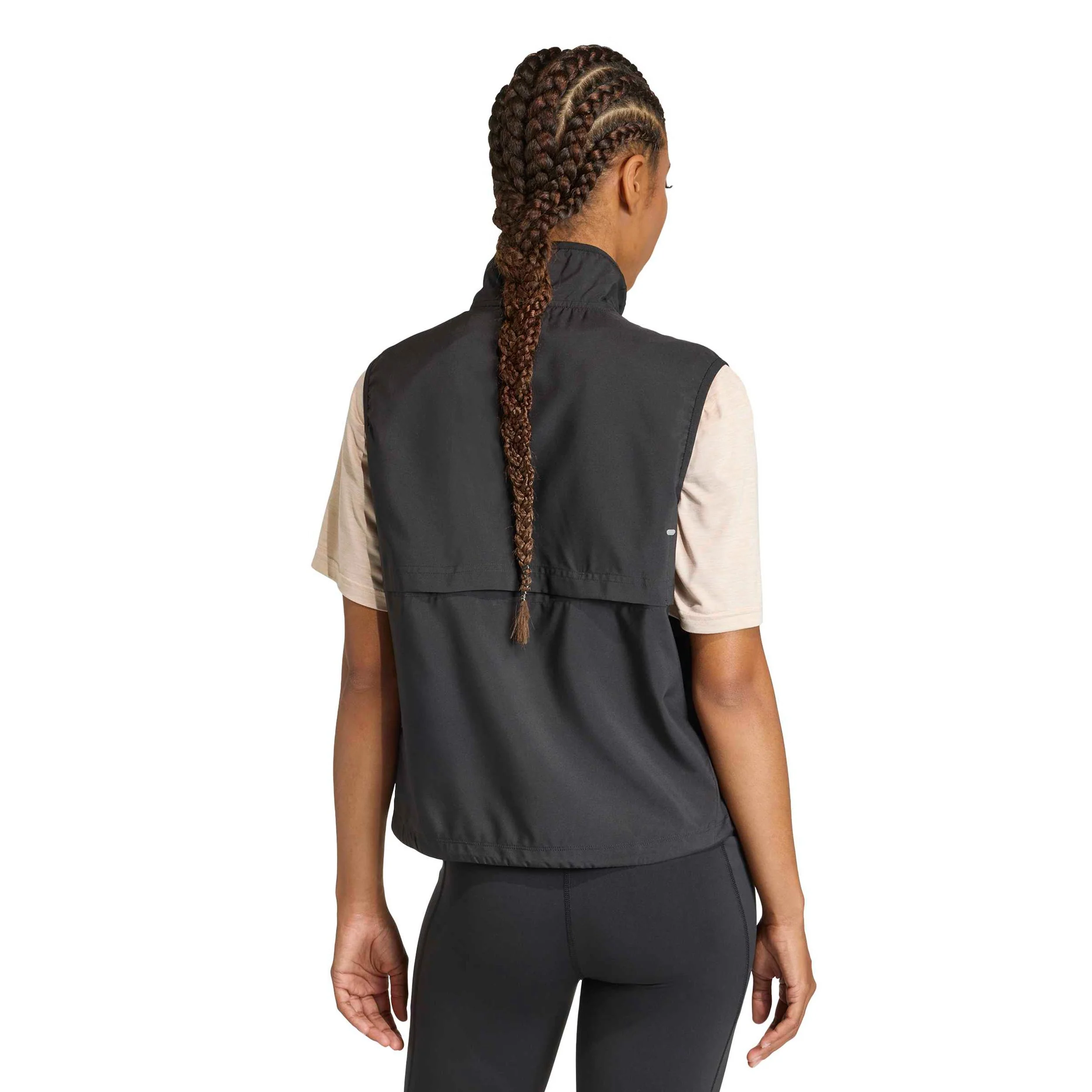 Run Essential Vest Gilets de course Femmes-noir - Image 3