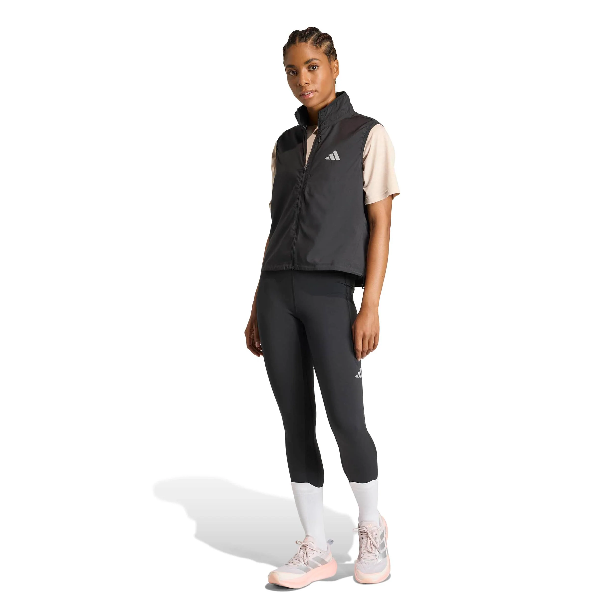 Run Essential Vest Gilets de course Femmes-noir - Image 5