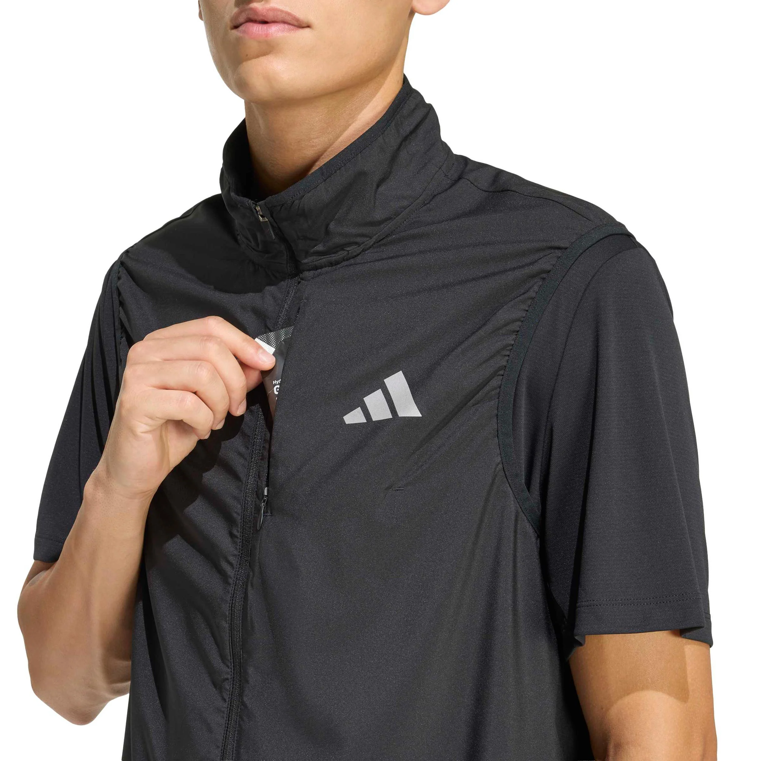 Run Essential Vest Gilets de course Hommes-noir - Image 5