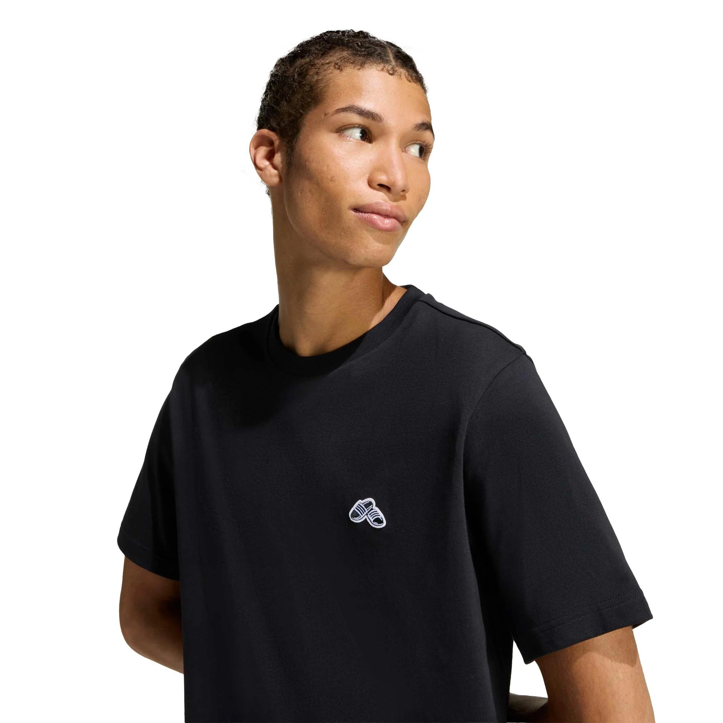 Slide T-shirt Hommes-noir - Image 5
