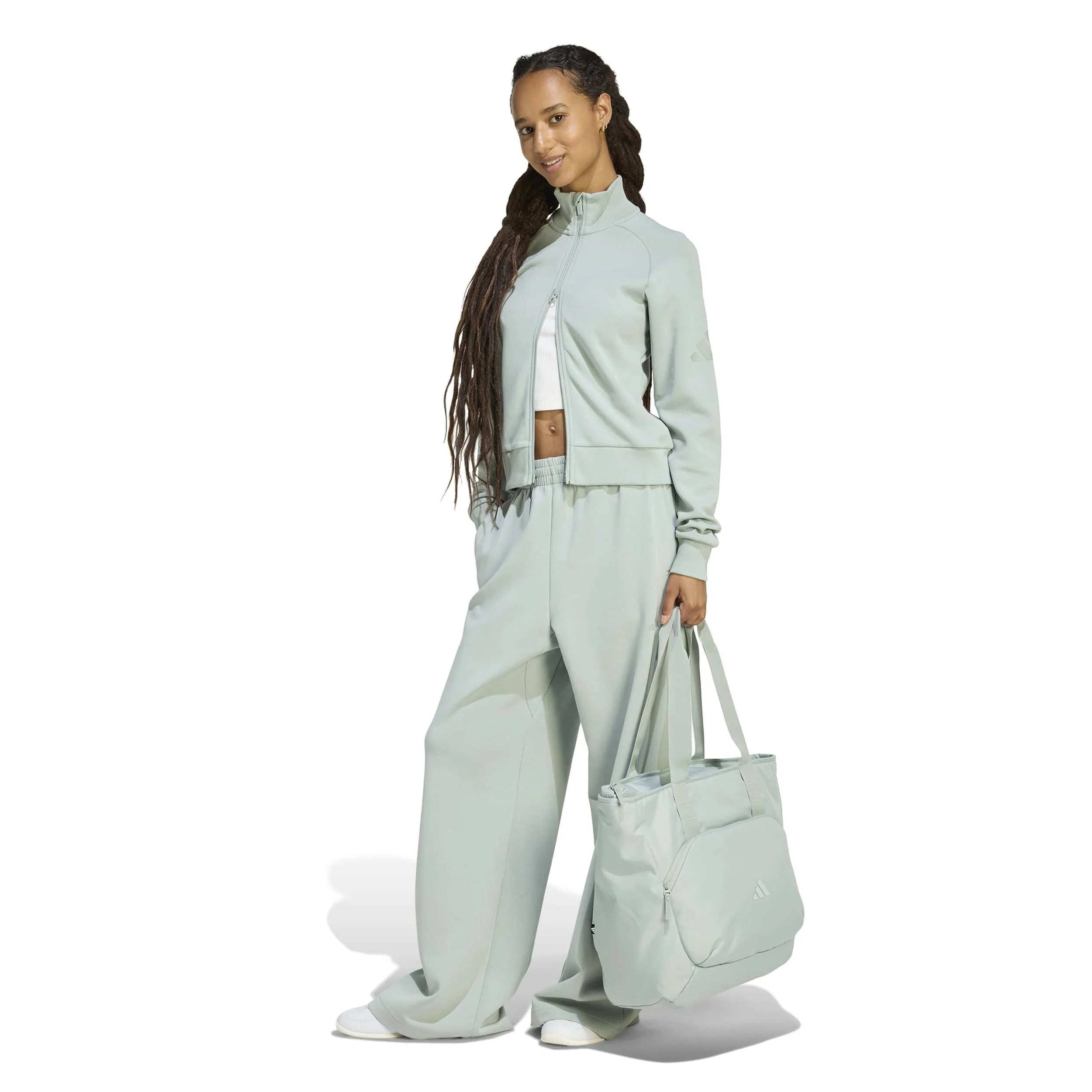 Soft Lux Straight Pantalon survêtement Femmes - sauge - Image 7