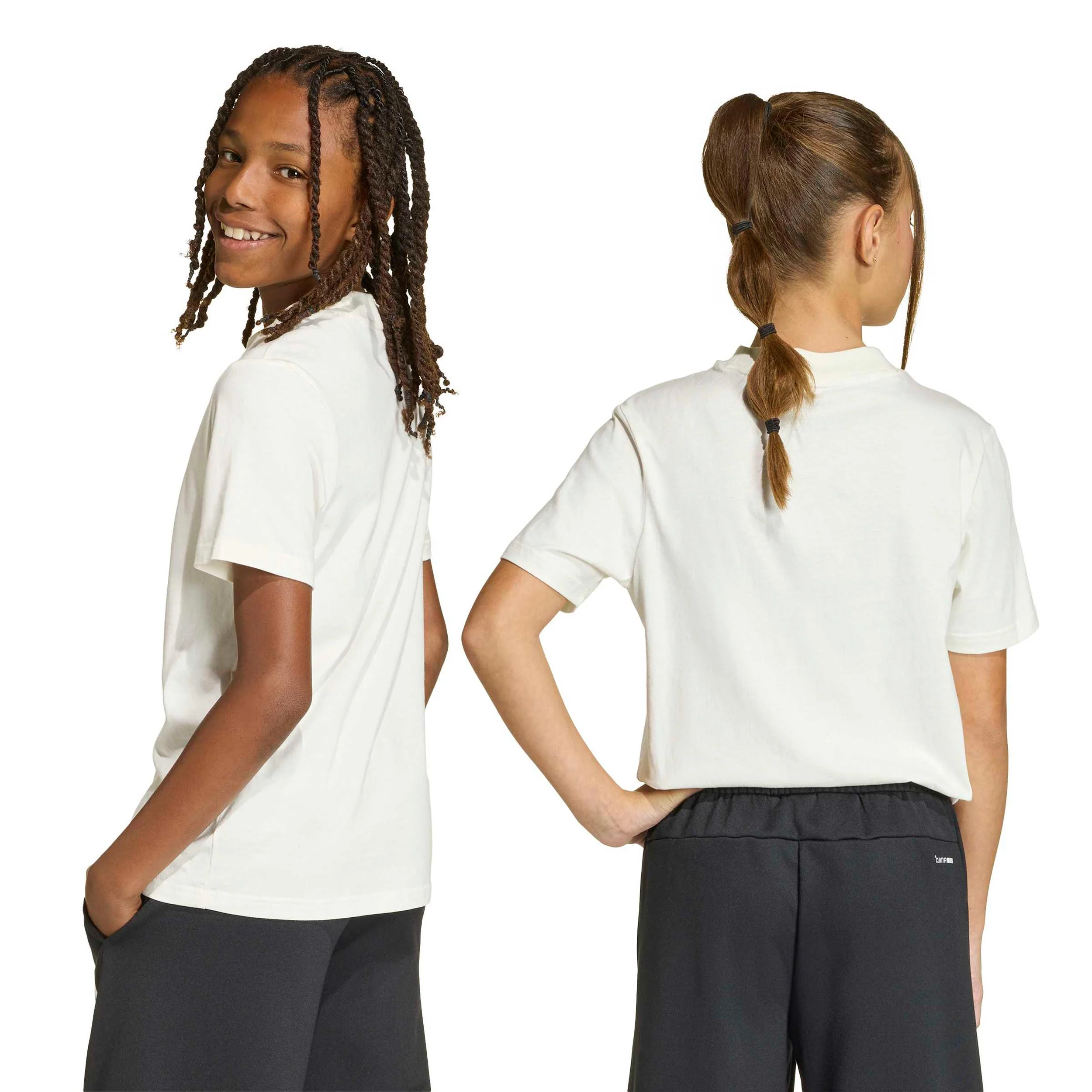 Stadium Lettering T-shirt Enfants - blanc cassé, rouge - Image 8