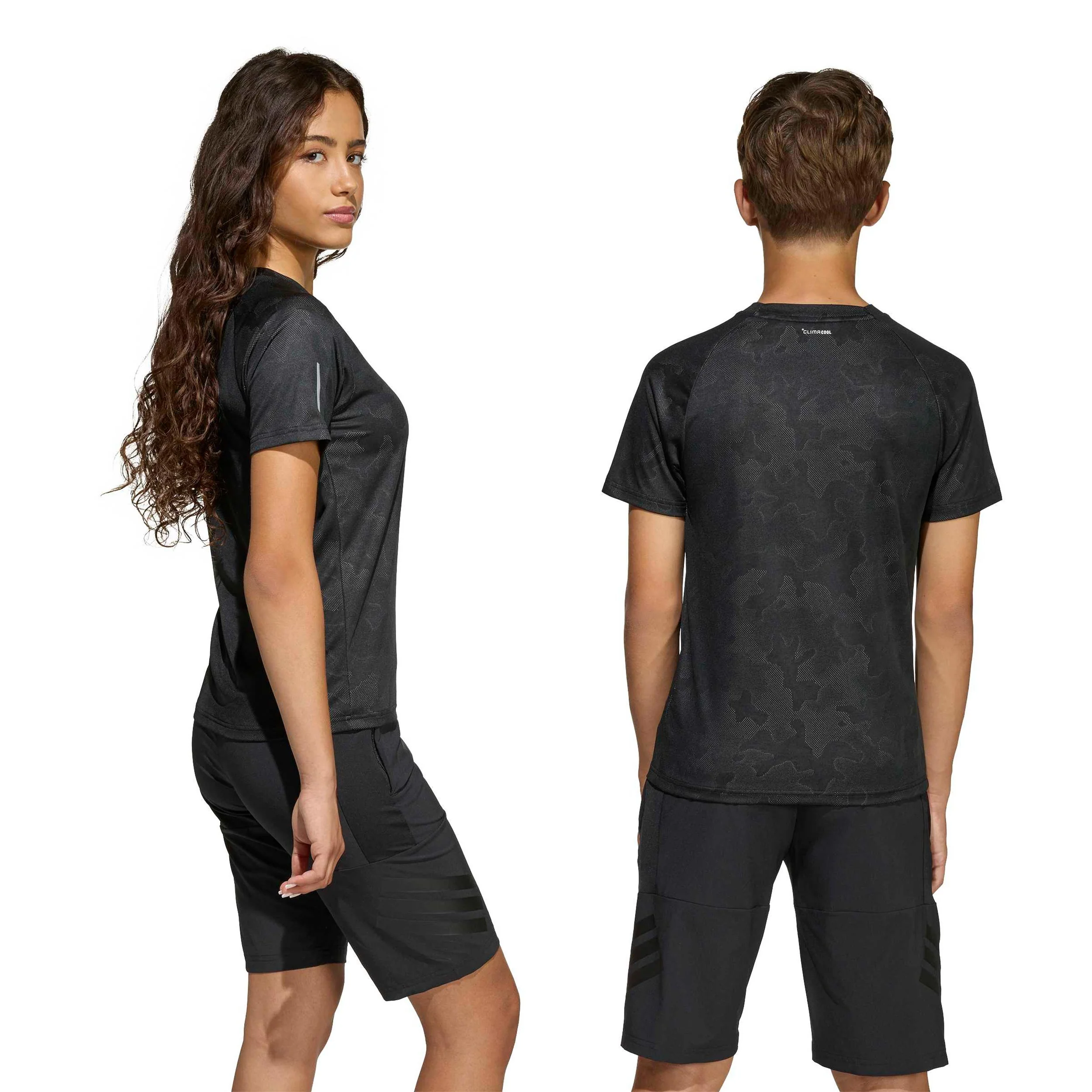 Structure T-shirt Garçons-noir - Image 7