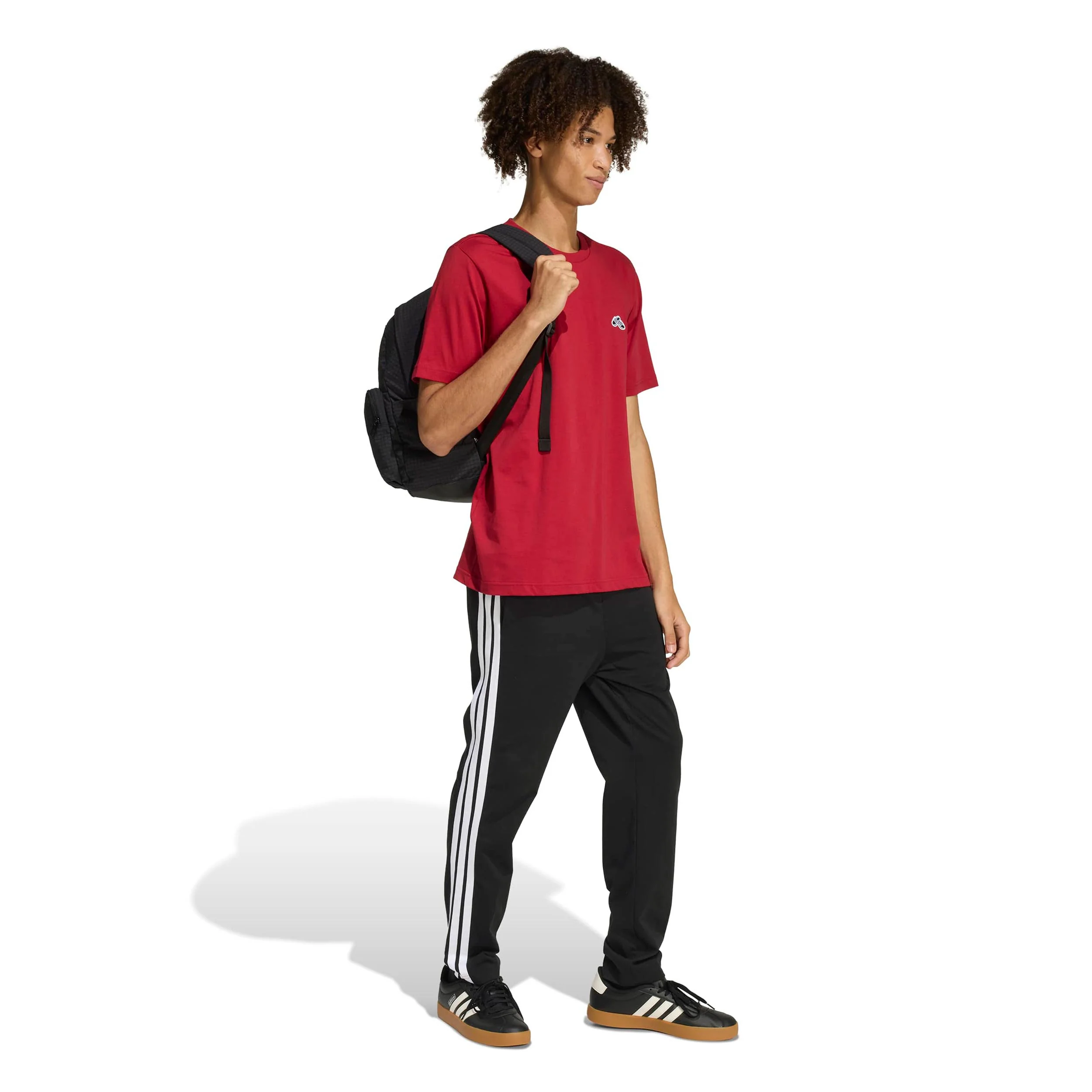 Summer Slide Graphic T-shirt Hommes - rouge foncé - Image 4