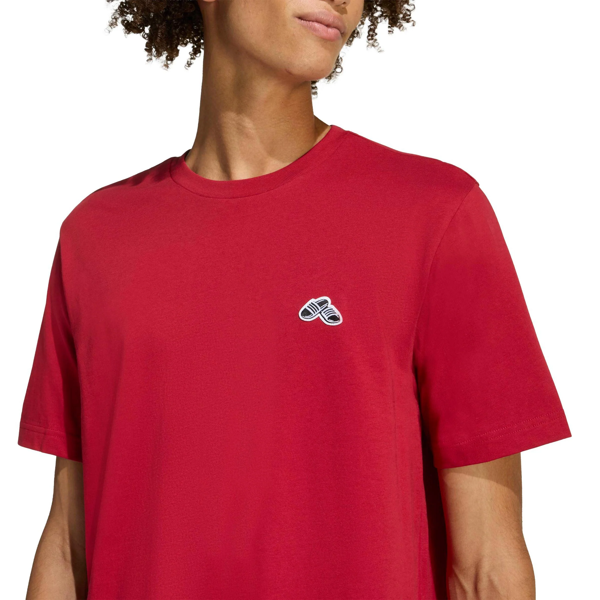 Summer Slide Graphic T-shirt Hommes - rouge foncé - Image 5
