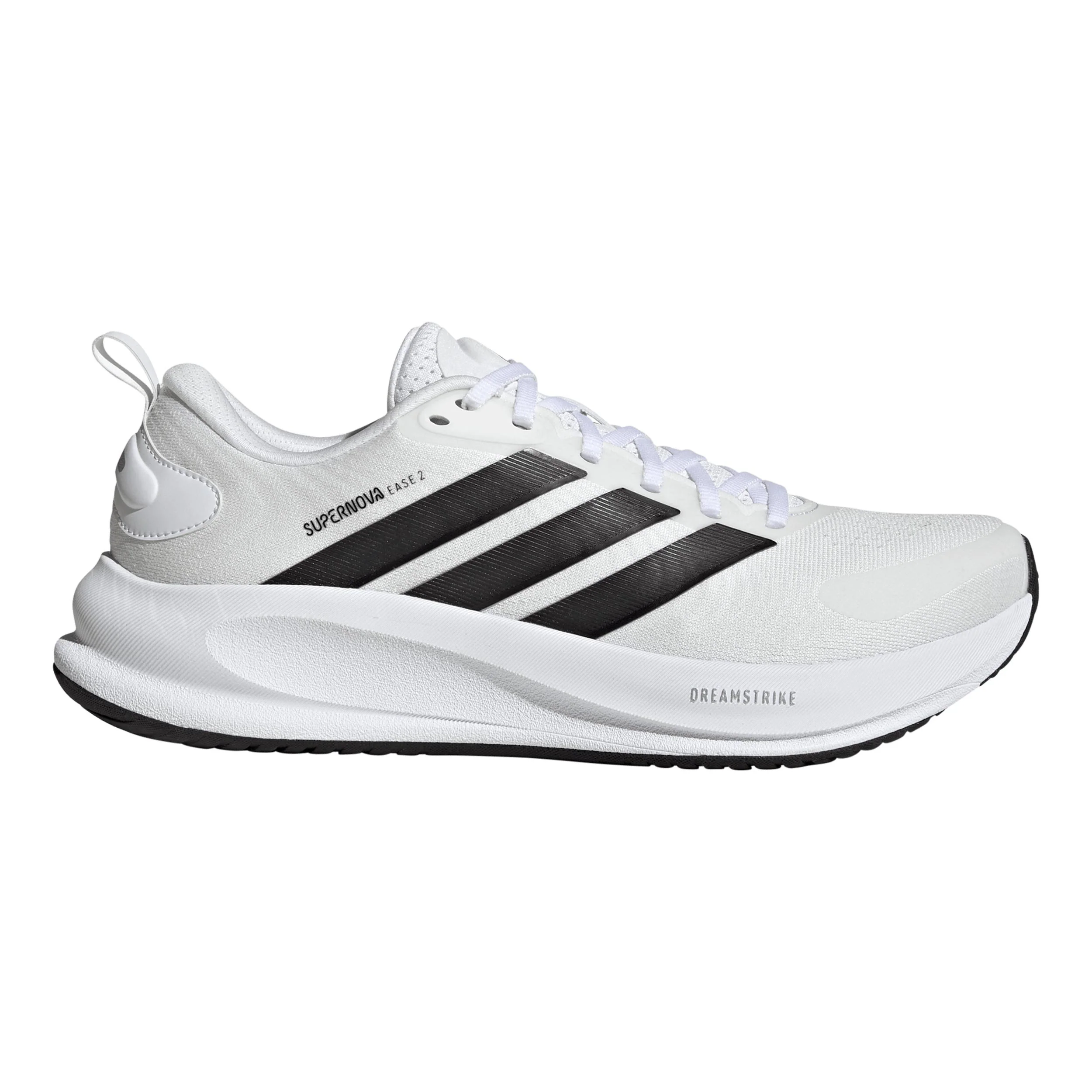 Supernova Ease 2 Chaussure de running sans stabilisateurs Hommes - blanc, noir