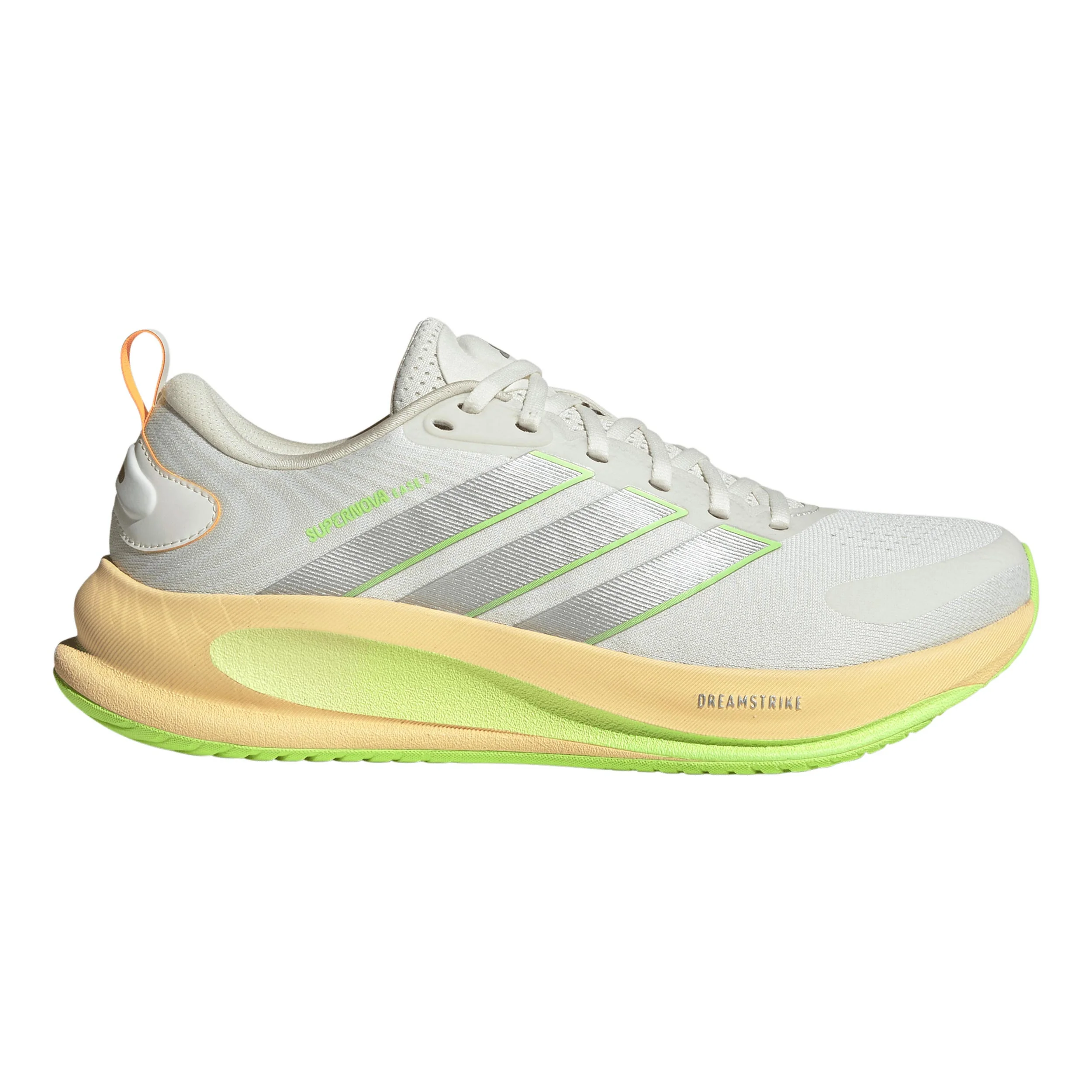 Supernova Ease 2 Chaussure de running sans stabilisateurs Hommes - gris clair, vert fluo