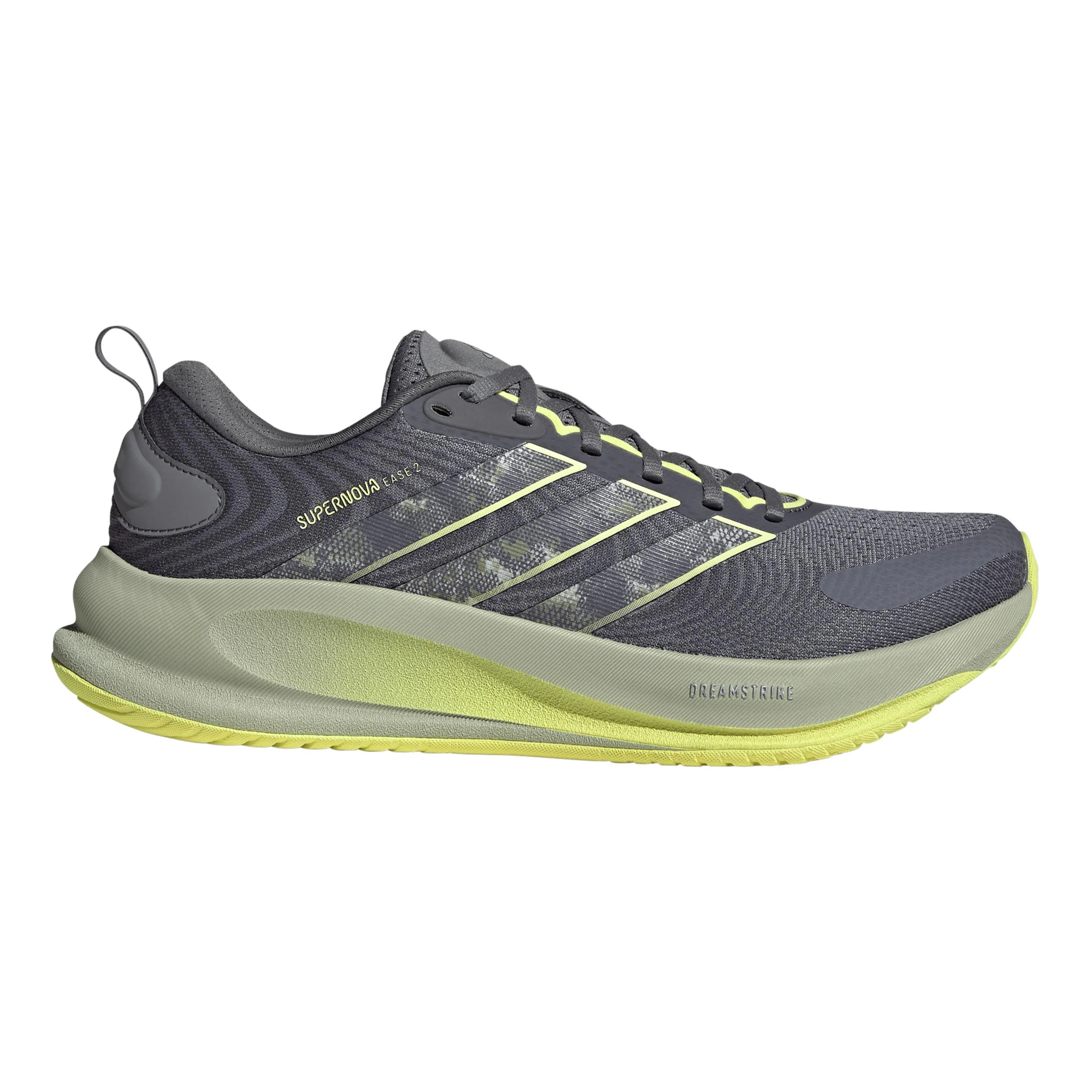 Supernova Ease 2 Chaussure de running sans stabilisateurs Hommes - gris, jaune