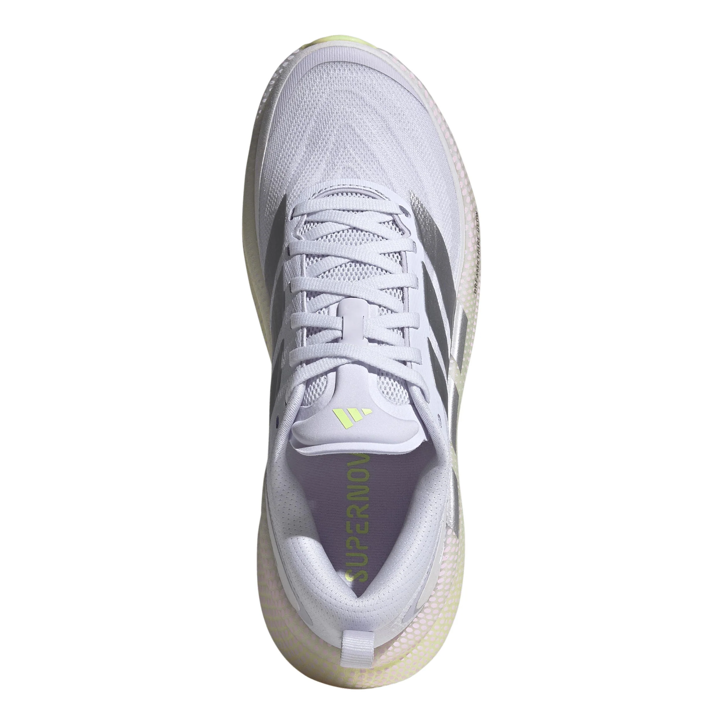 Supernova Glide Chaussure de running sans stabilisateurs Femmes - blanc, jaune - Image 3