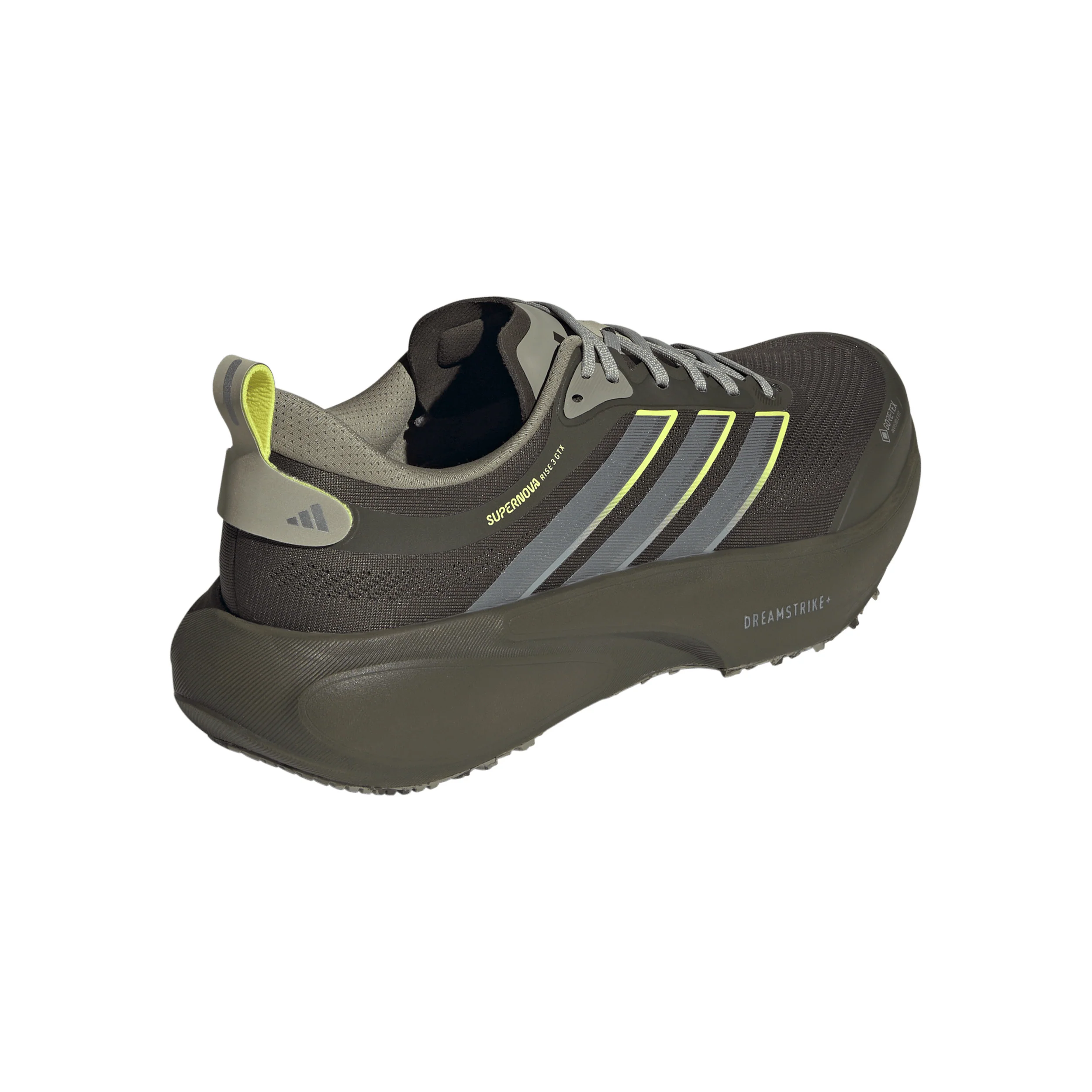 Supernova Rise 3 GTX Chaussure de running sans stabilisateurs Hommes - vert olive, jaunes fluo - Image 5
