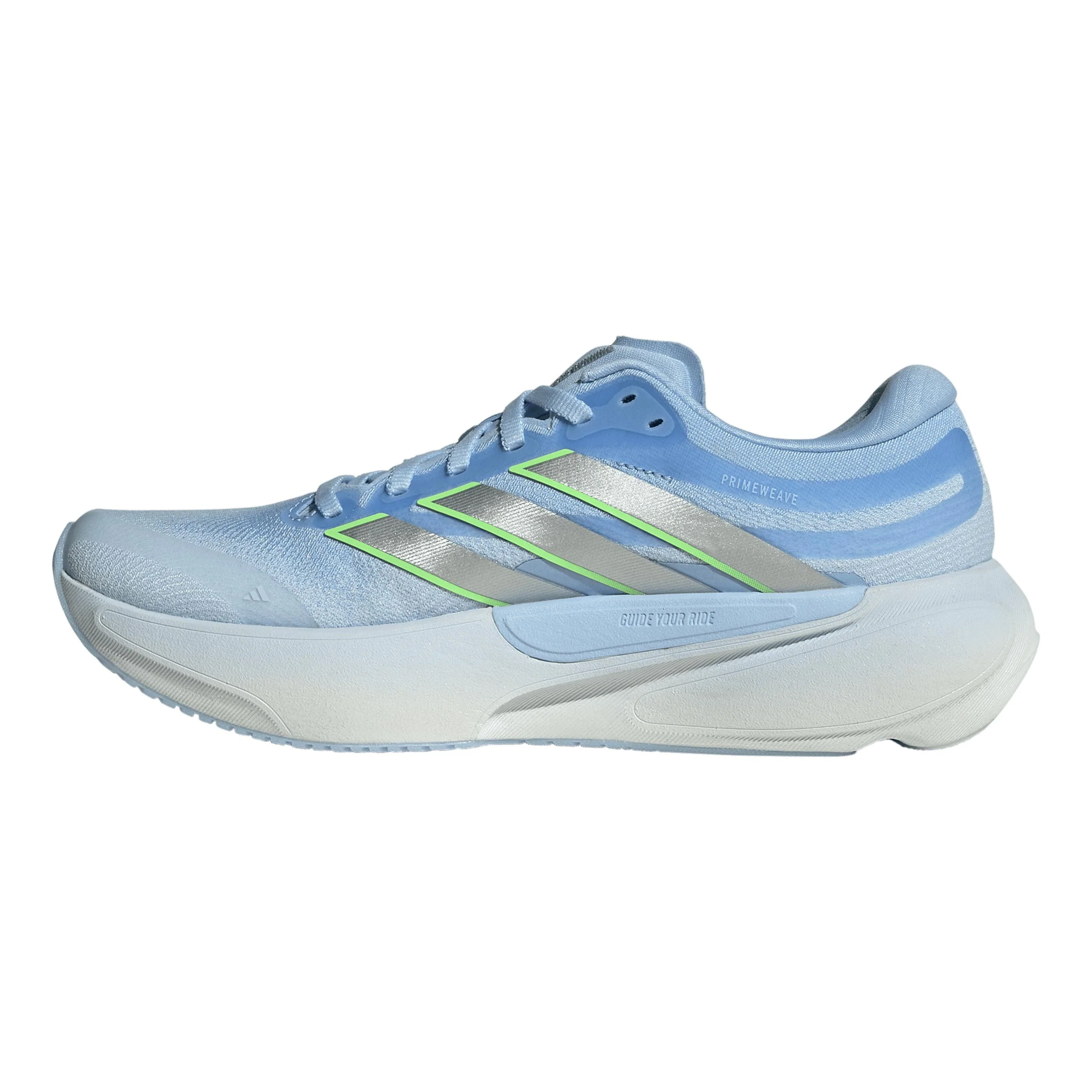 Supernova Solution 3 Chaussure de running avec stabilisateurs Femmes - bleu clair, jaune lemon - Image 2