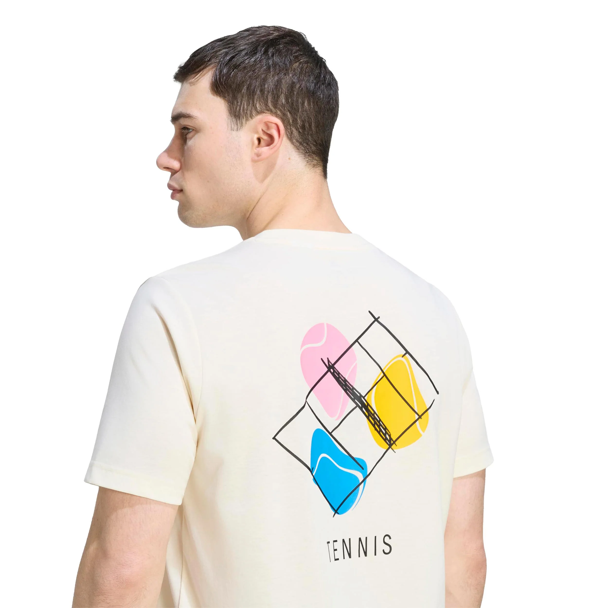 T-shirt Hommes - crème, multicouleur - Image 6