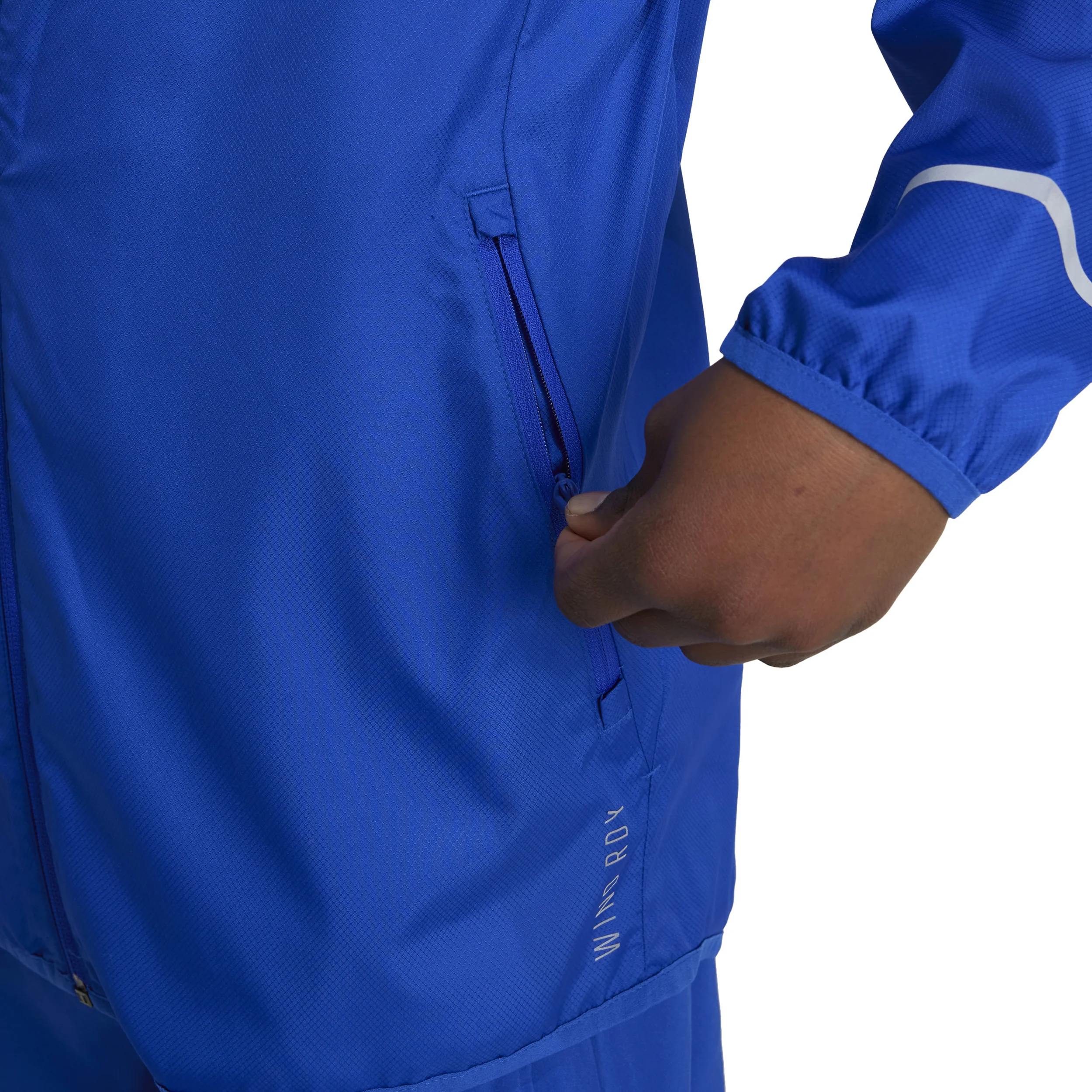 Teamwear WindReady Veste Running Enfants-Bleu - Image 3