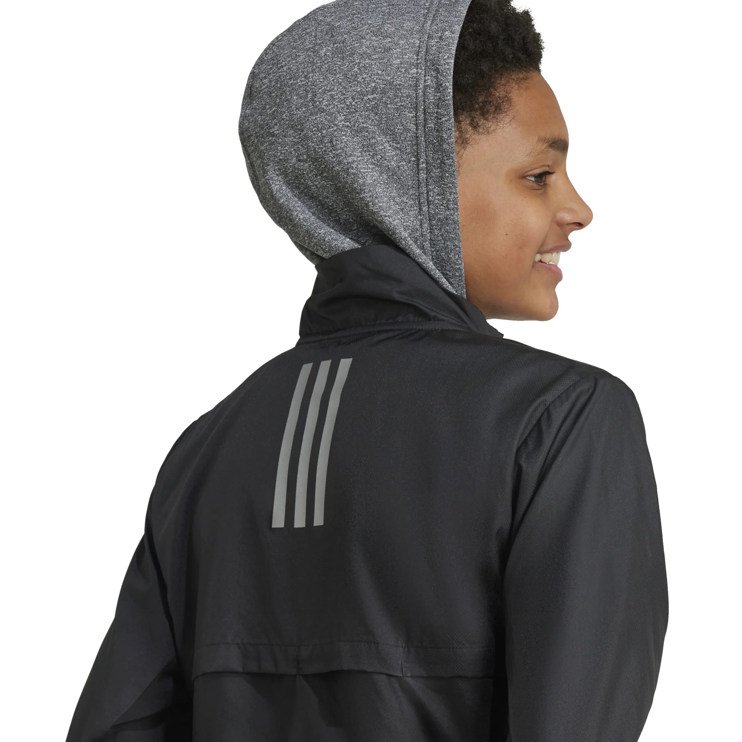 Teamwear WindReady Veste Running Enfants-Noir - Image 5